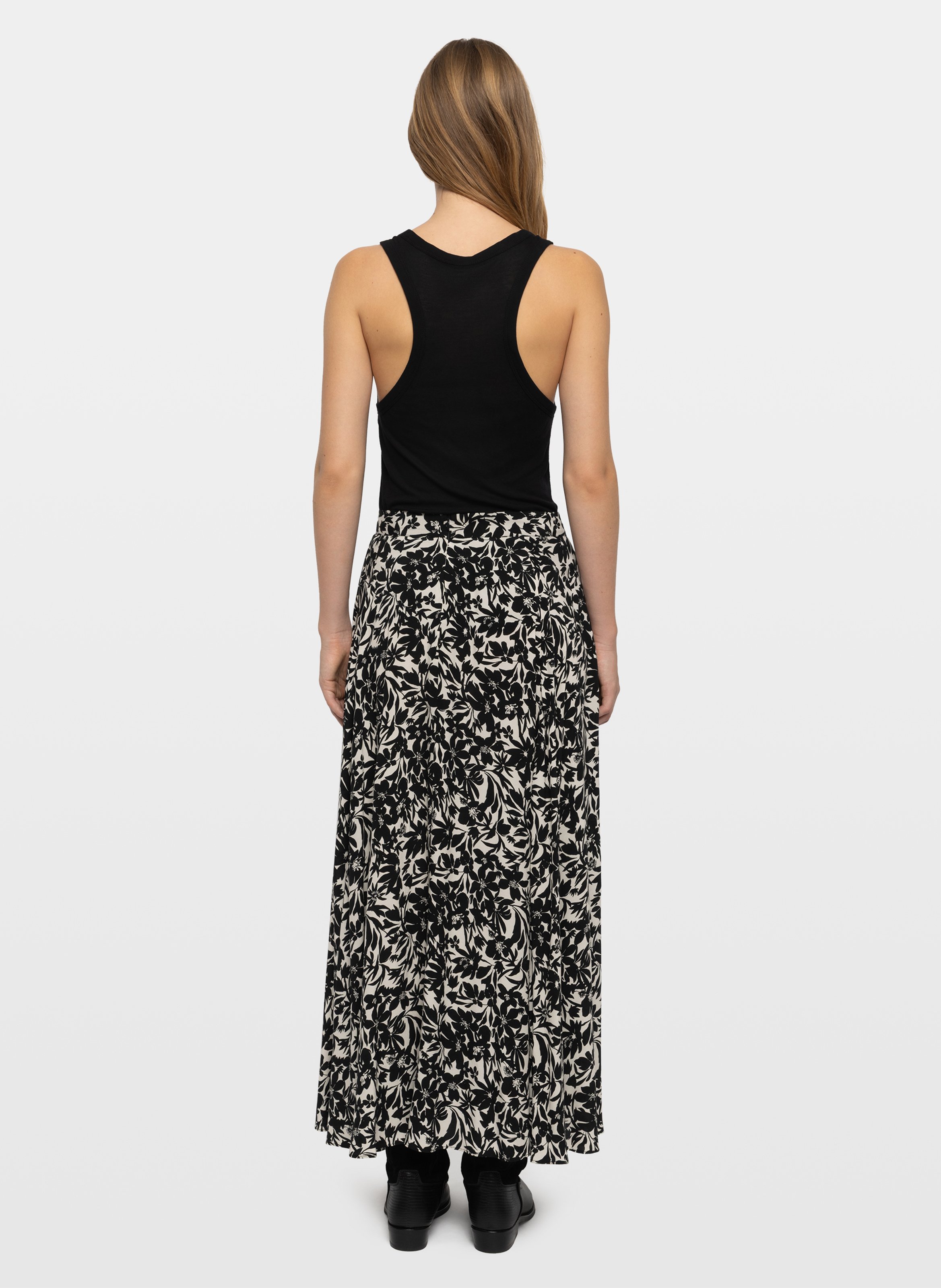 Maxirock mit Print ZADIG&VOLTAIRE Schwarz