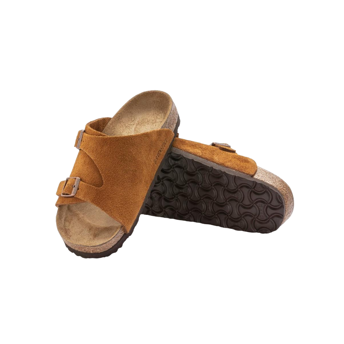 Faux leather sandals BIRKENSTOCK Beige