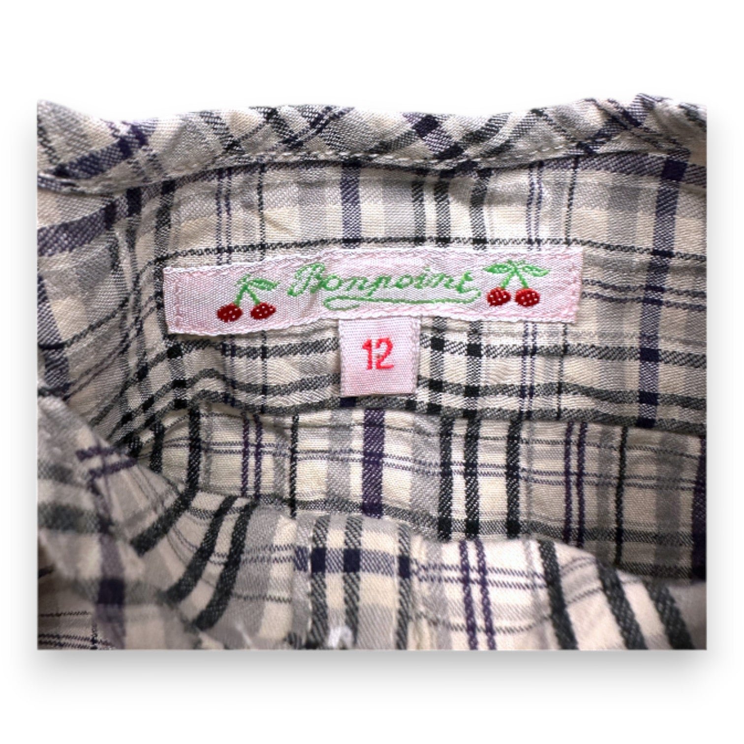 Beige Baby Shirt - 12 months BONPOINT - Seconde Main Beige