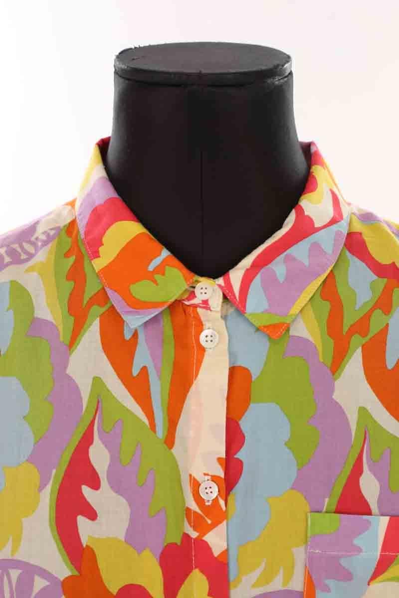 Cotton shirt SEZANE - Seconde main Multicolored