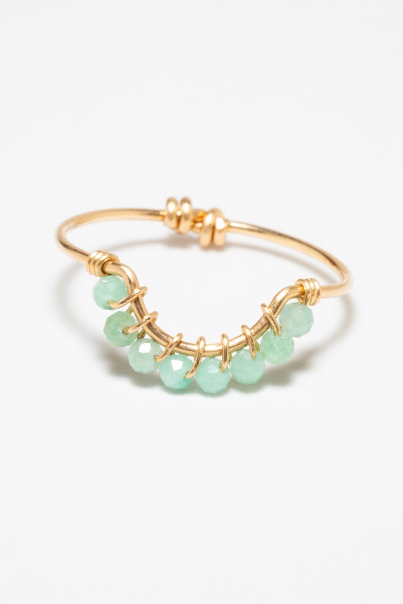 Frida ring - emerald YAY Green