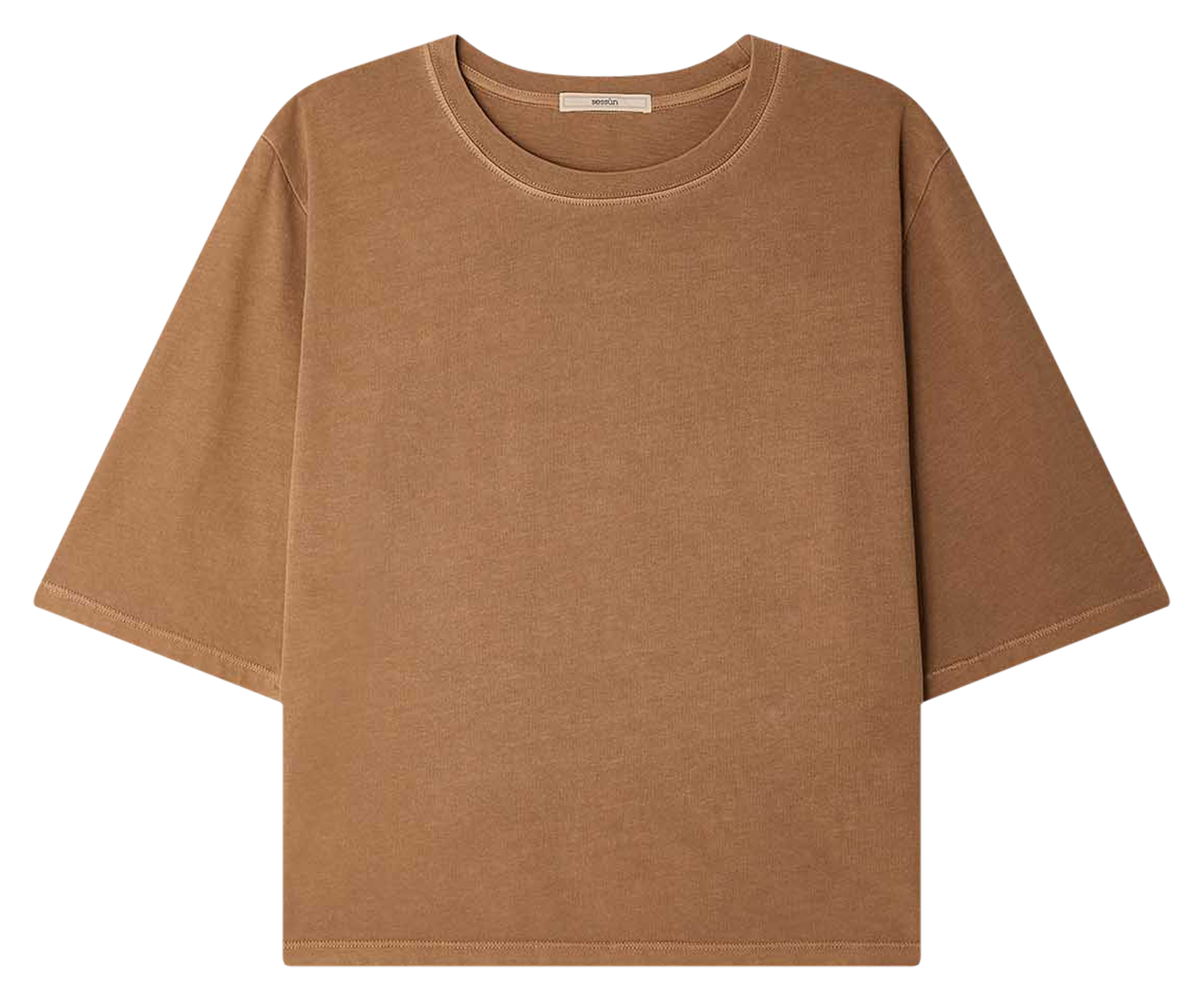 Tee-shirt oversize en coton SESSUN Beige