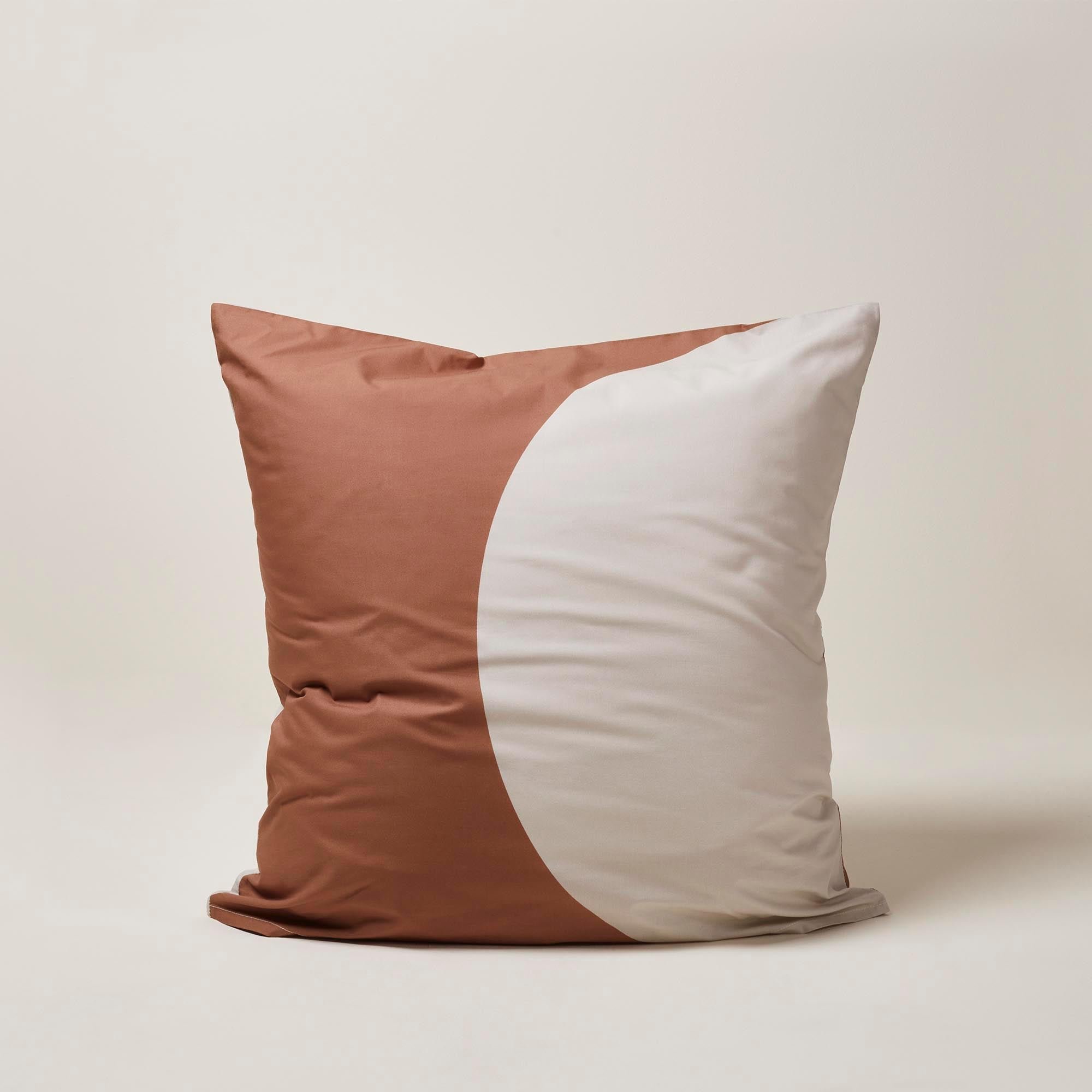 LOU - Set of 2 cotton pillowcases MADURA Beige