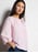Loose-fit shirt with round neck VILA