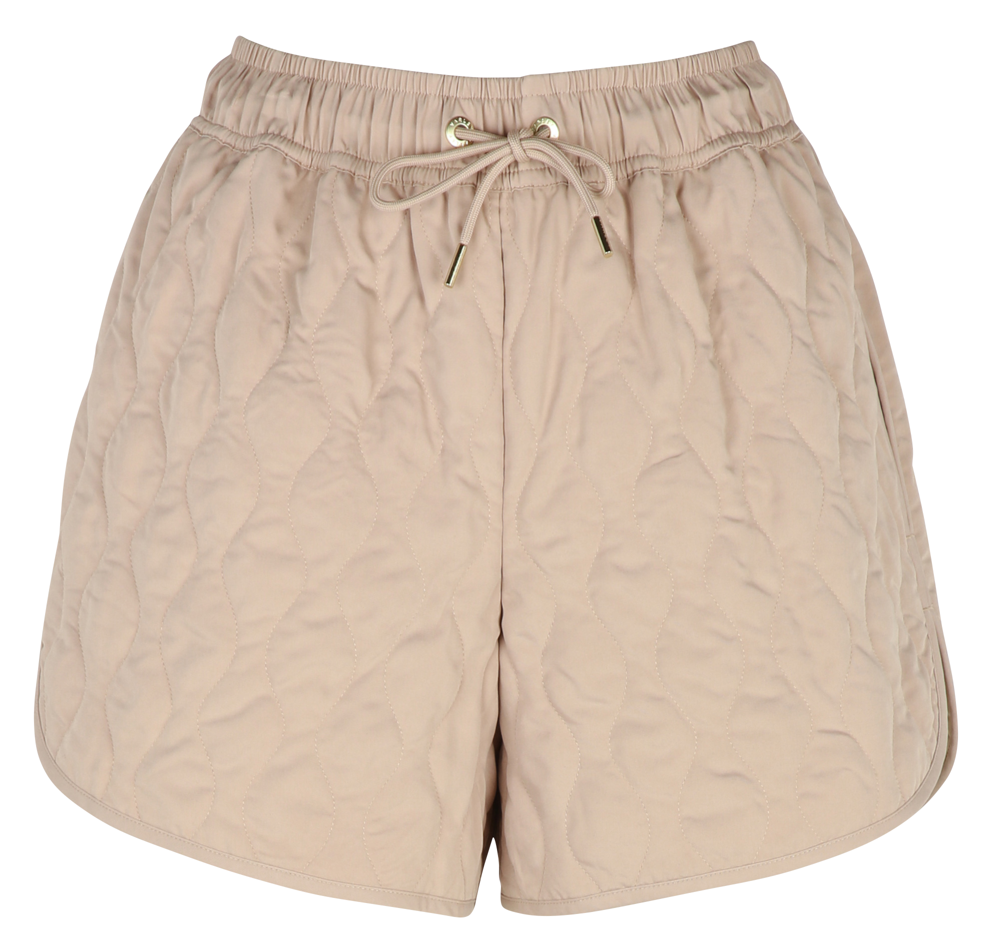 Kurze Stepphose mit elastischem Bund VARLEY Beige