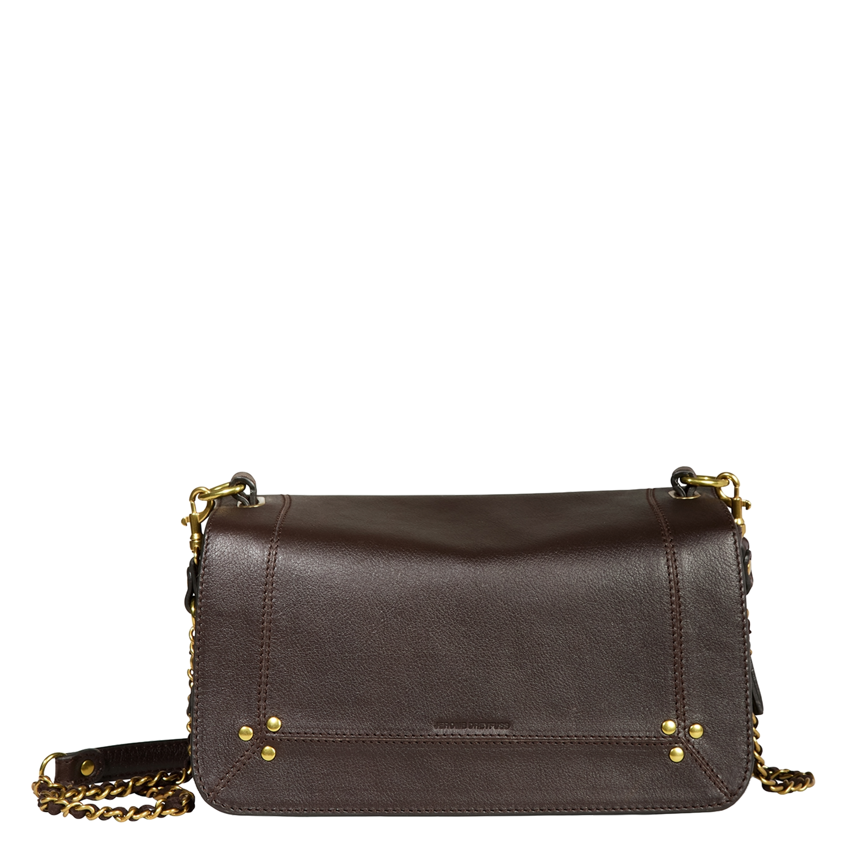Dori leather shoulder bag JEROME DREYFUSS Brown
