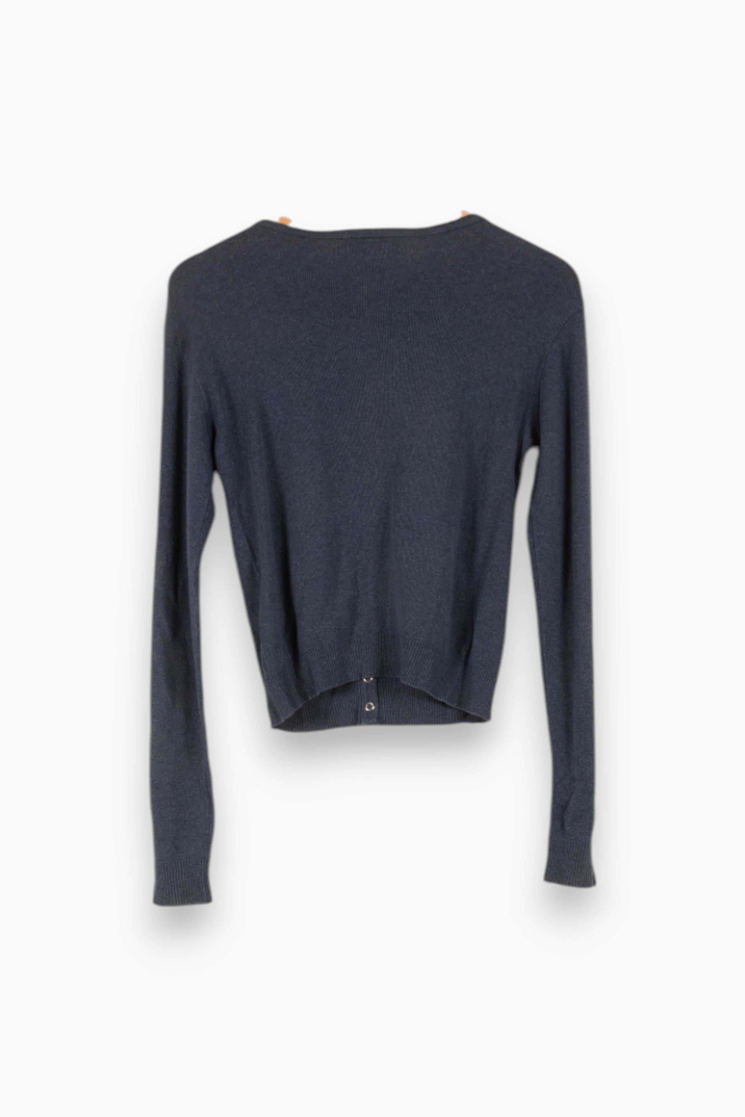 Tommy Badge T-shirt AGNES B. - Seconde Main Blue