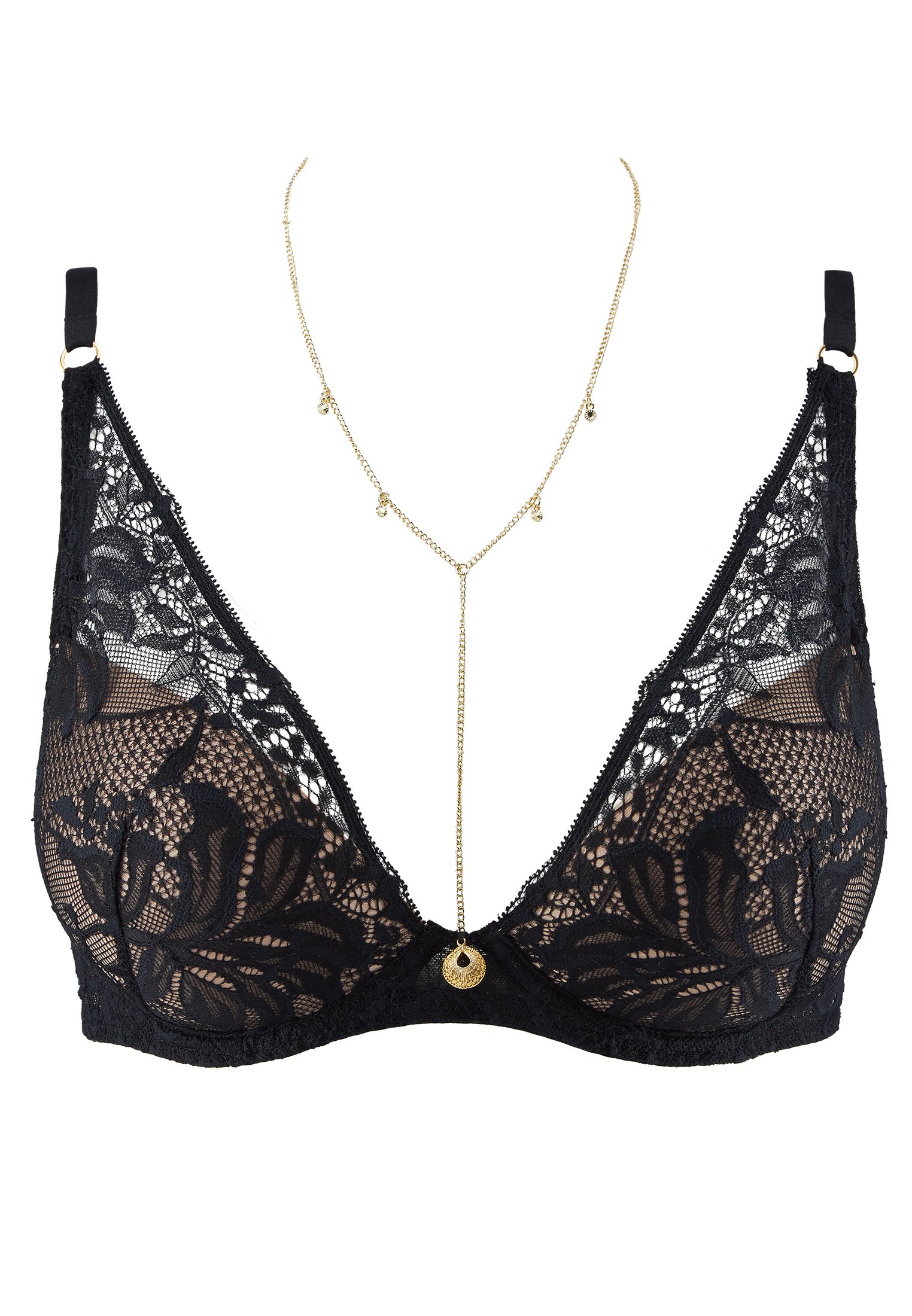 Plunge scarf AUBADE Black