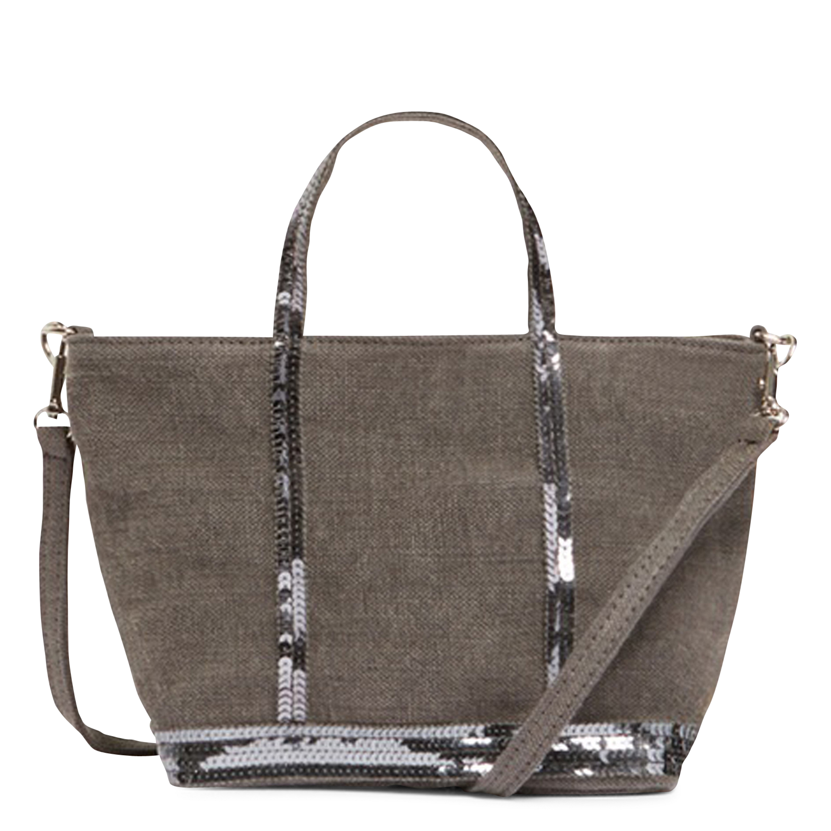 Leinen-Shopper mit Pailletten VANESSA BRUNO