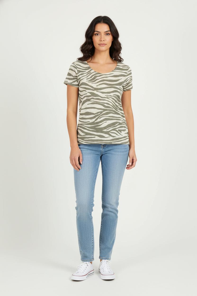 Tommy Badge T-shirt SEZANE - Seconde main Multicolored