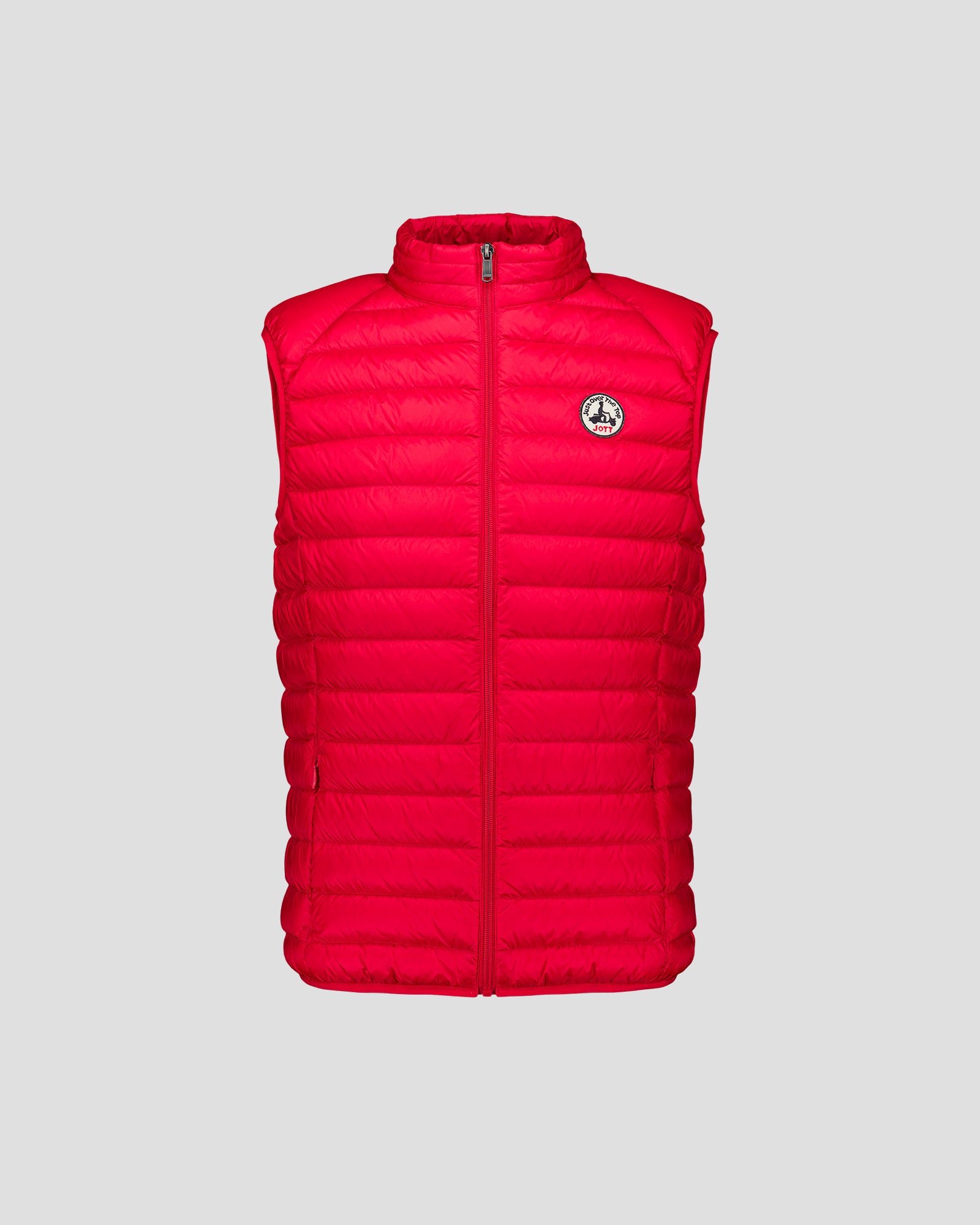 Sleeveless puffer jacket Tom JOTT Red