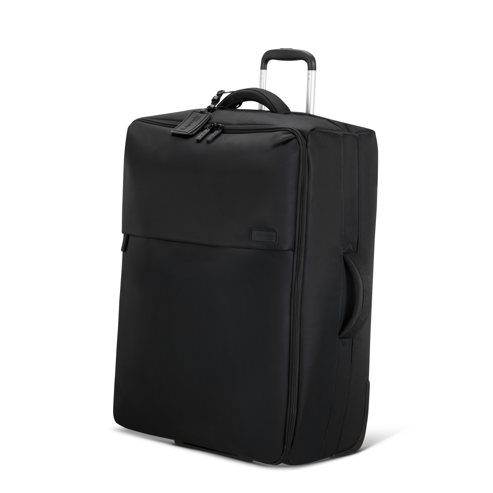 Foldable Feather Suitcase 2 Wheels Size L LIPAULT Black