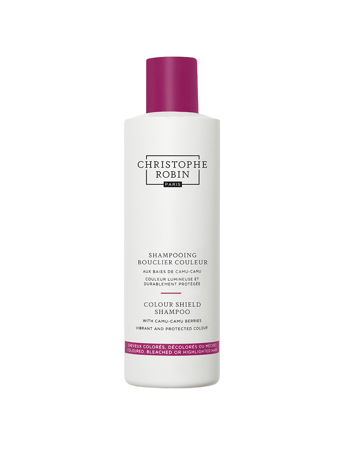 Colour Shield Shampoo - Farbpflege-Shampoo mit Camu-Camu-Beeren CHRISTOPHE ROBIN No color