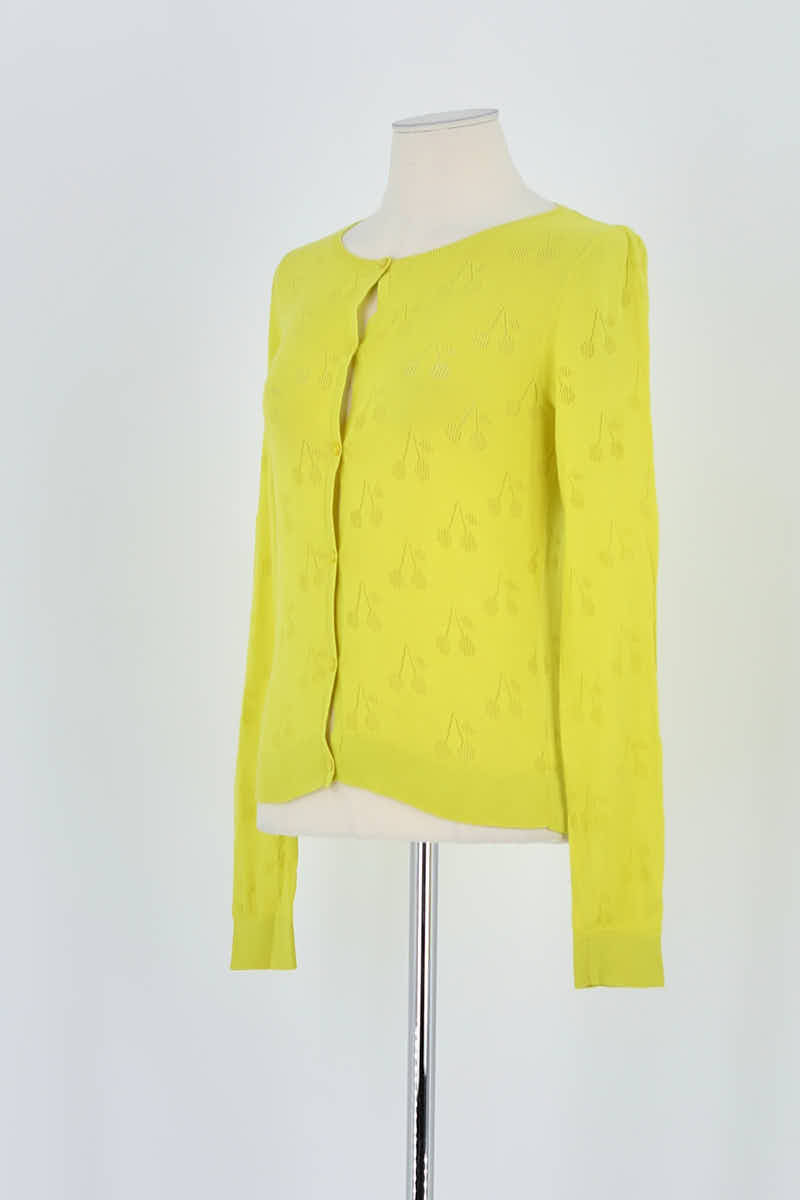 Cardigan BONPOINT - Seconde Main Yellow