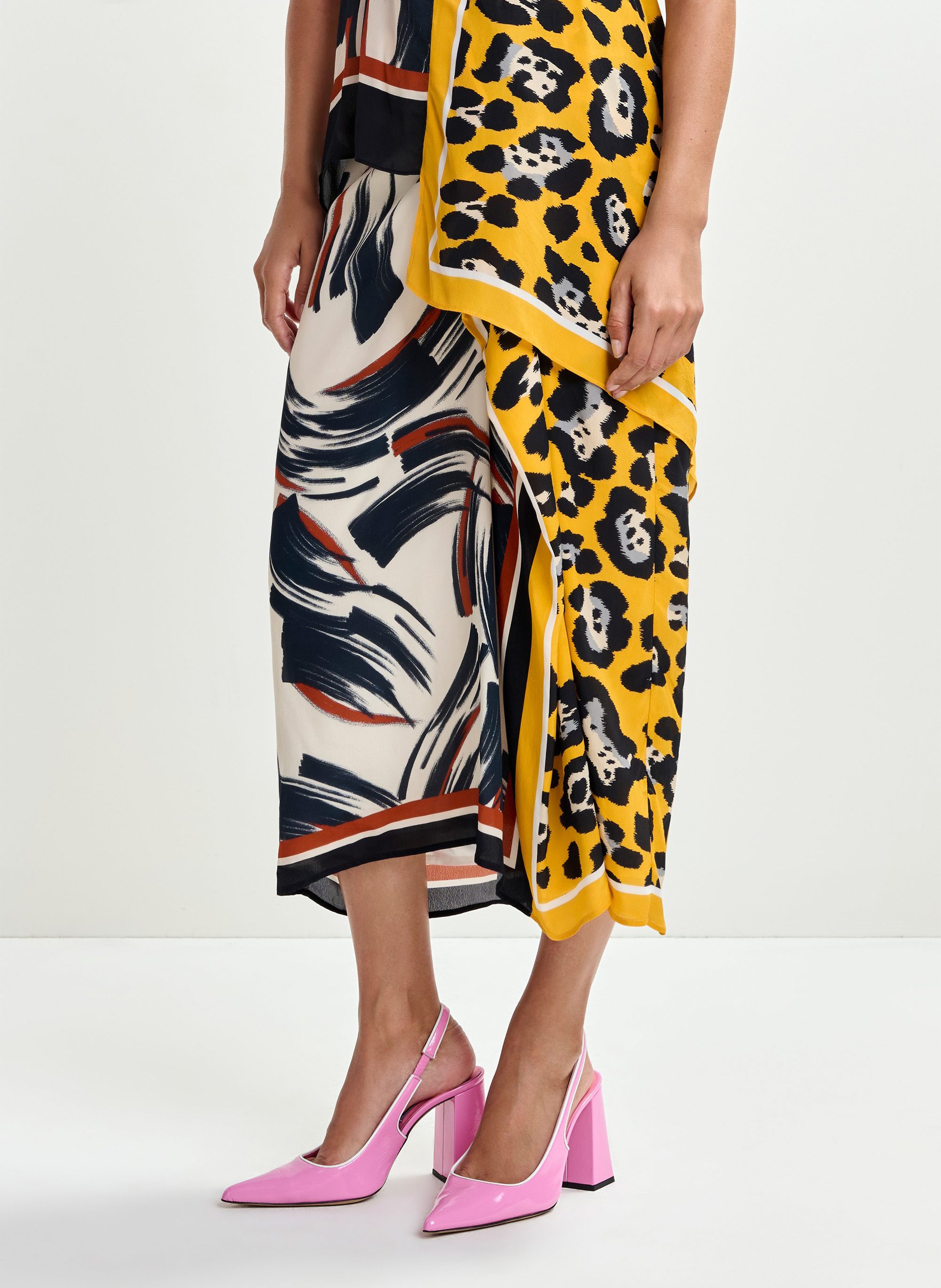 Long printed skirt ESSENTIEL ANTWERP Multicolored