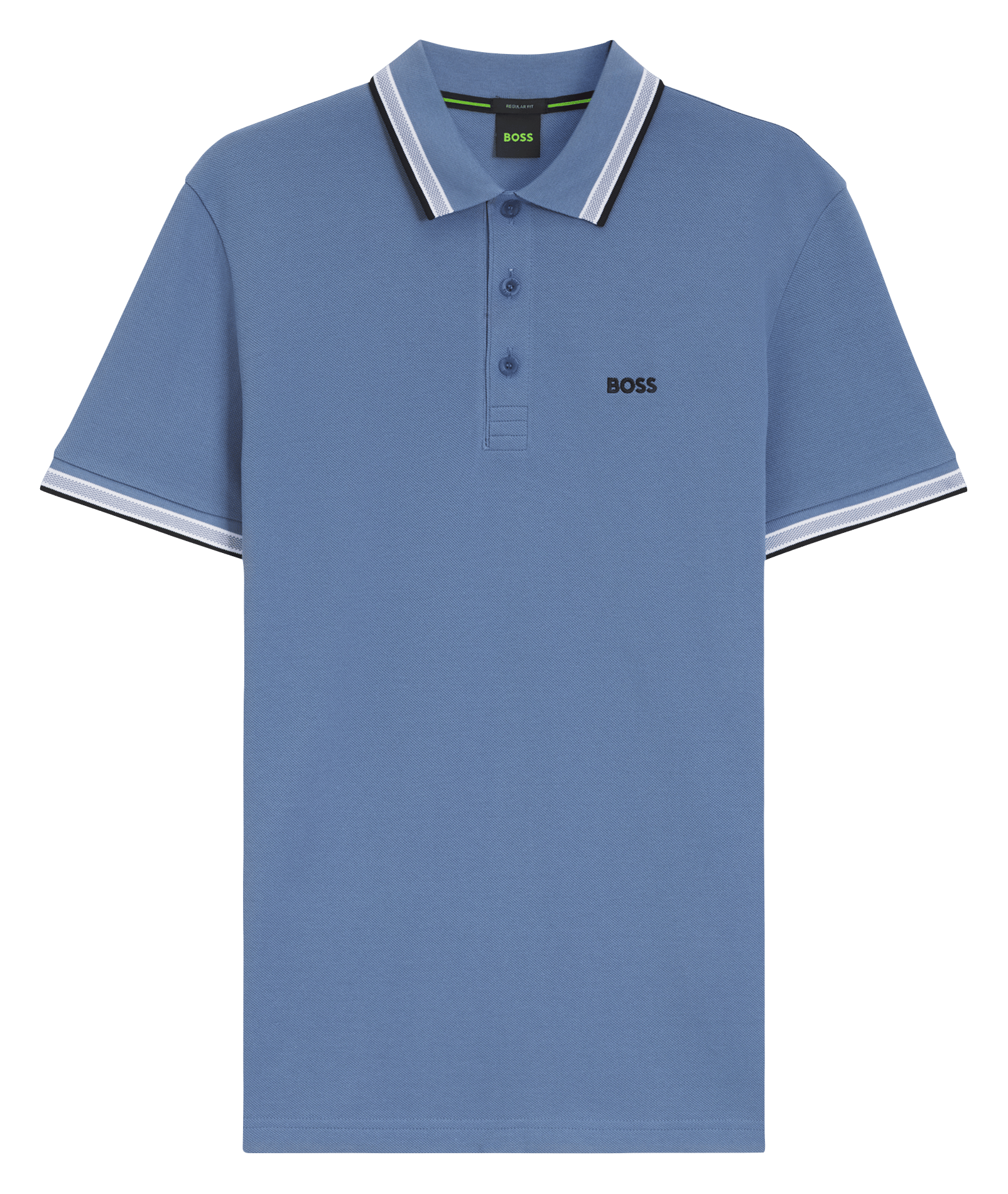 Regular-fit cotton polo shirt BOSS Blue