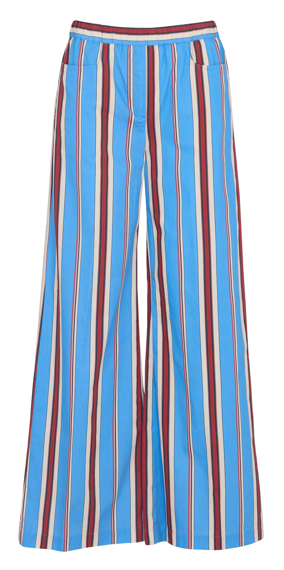 Wide cotton trousers  DIEGA Multicolored