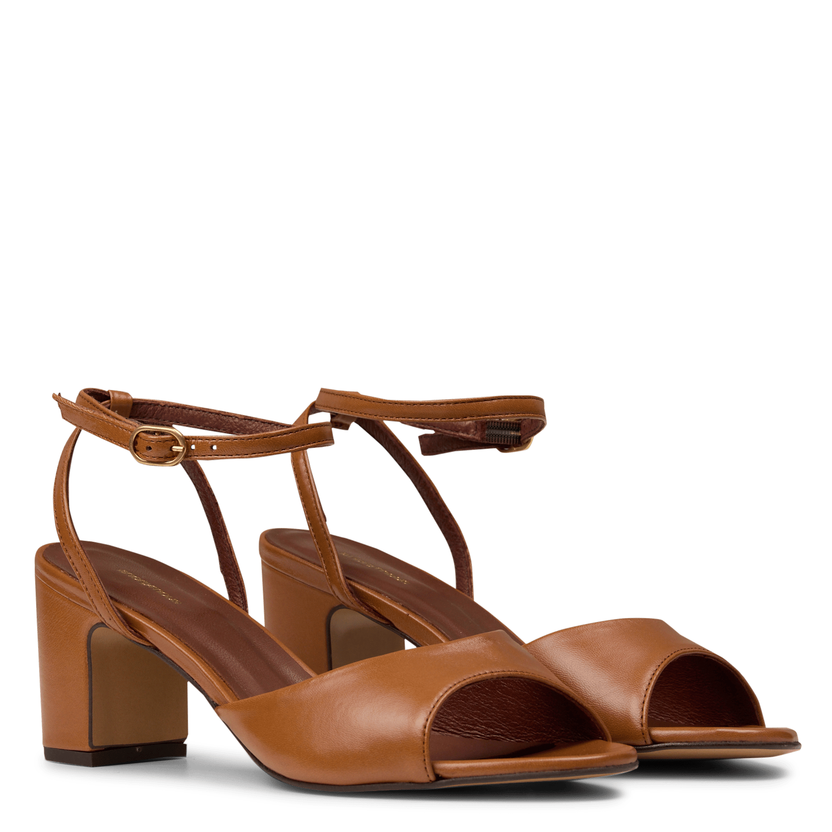 Alice - Ledersandalen mit Absatz ANONYMOUS COPENHAGEN Braun