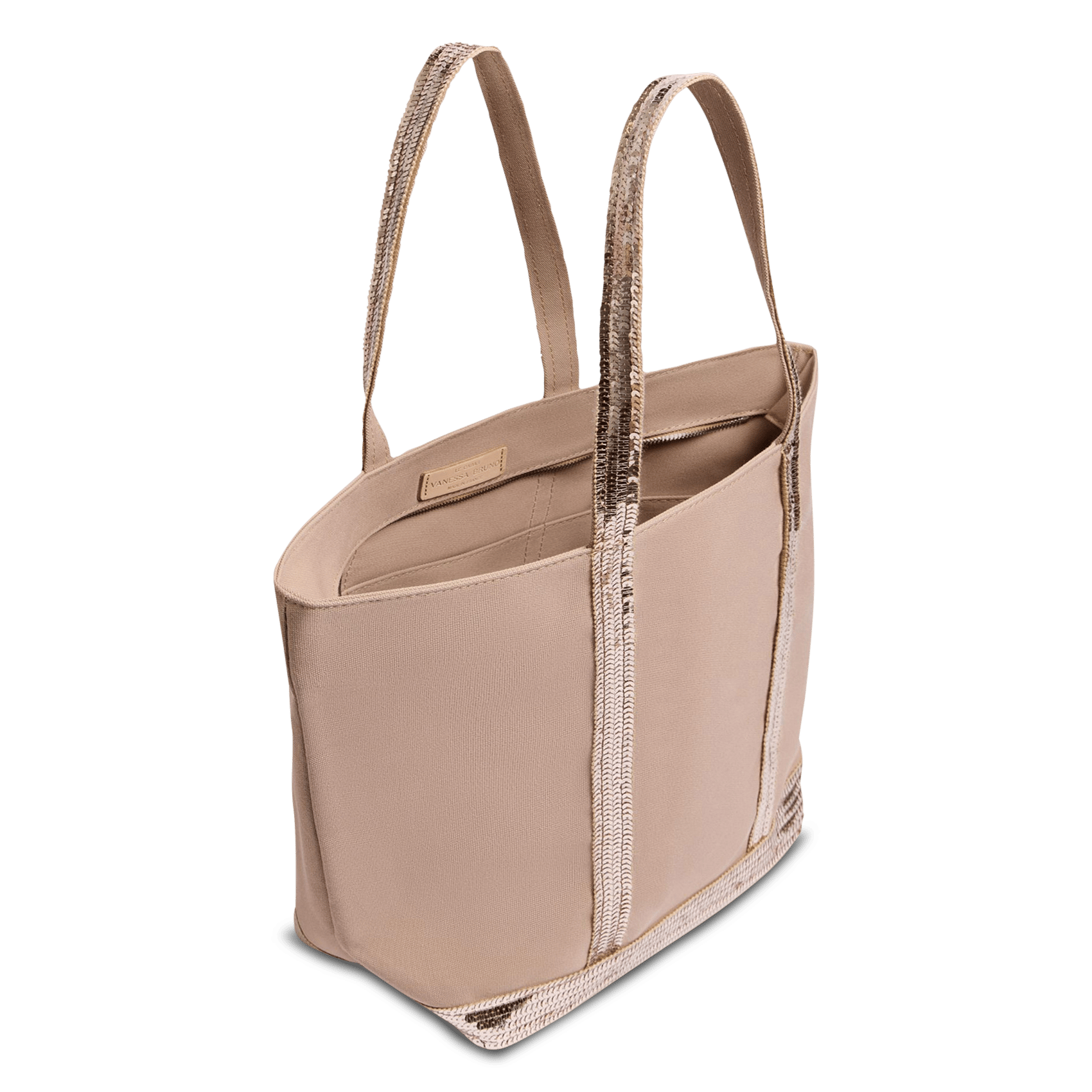 Shopper aus Baumwolle VANESSA BRUNO Braun