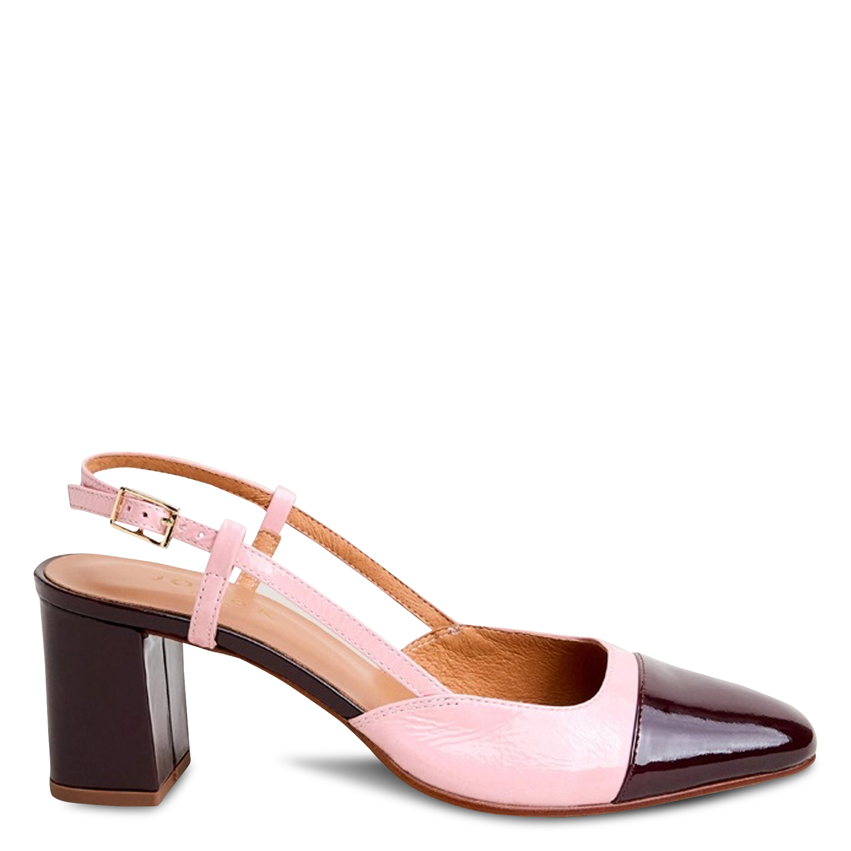 Babies en cuir JONAK Rose