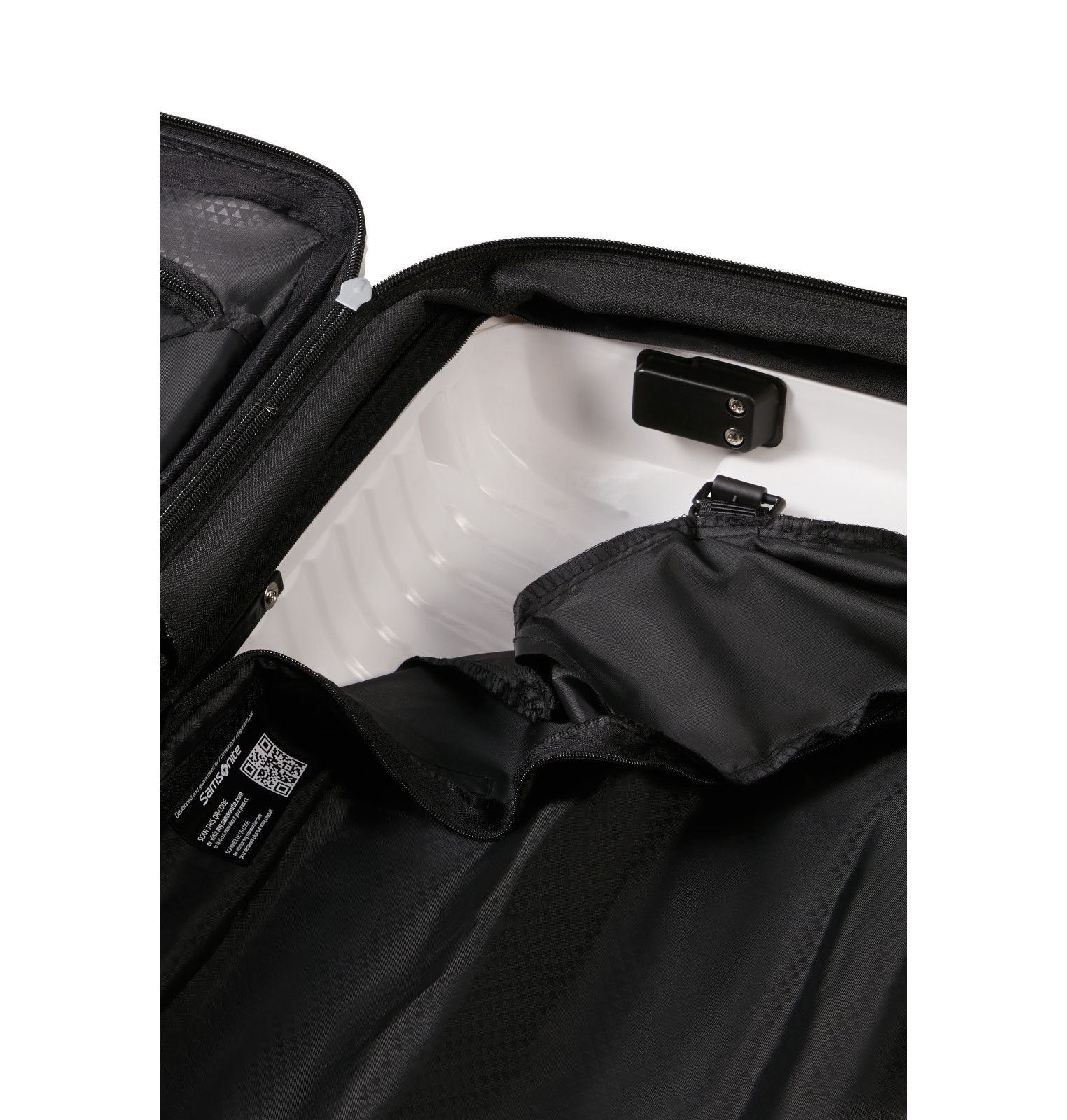 Upscape valise 4 roues taille xl SAMSONITE Blanc