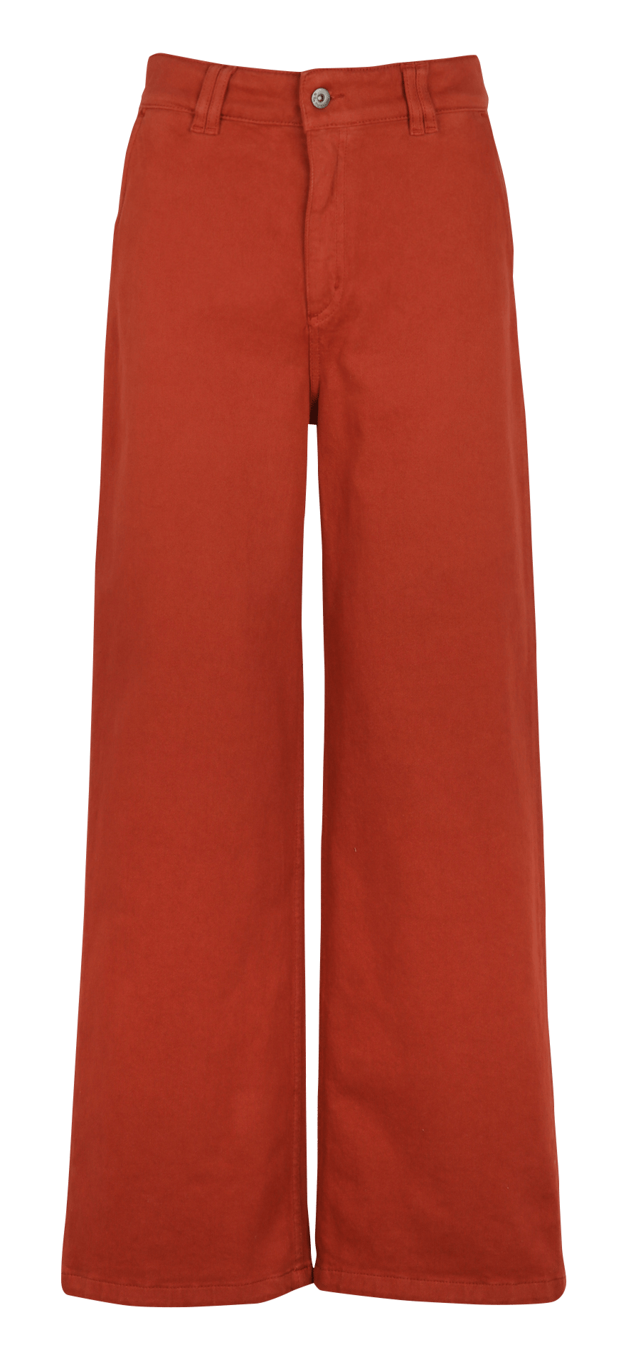 High-rise wide-leg jeans LA FEE MARABOUTEE Red