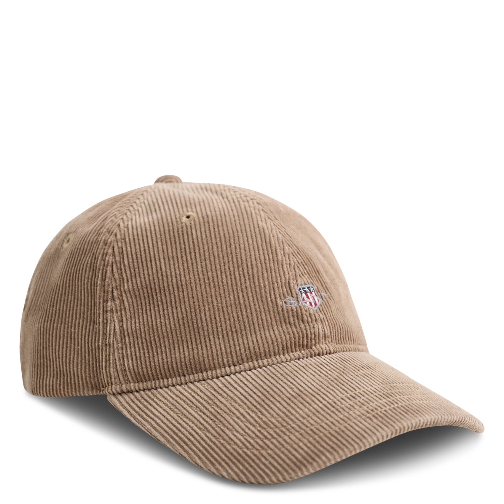 Corduroy cap GANT Green