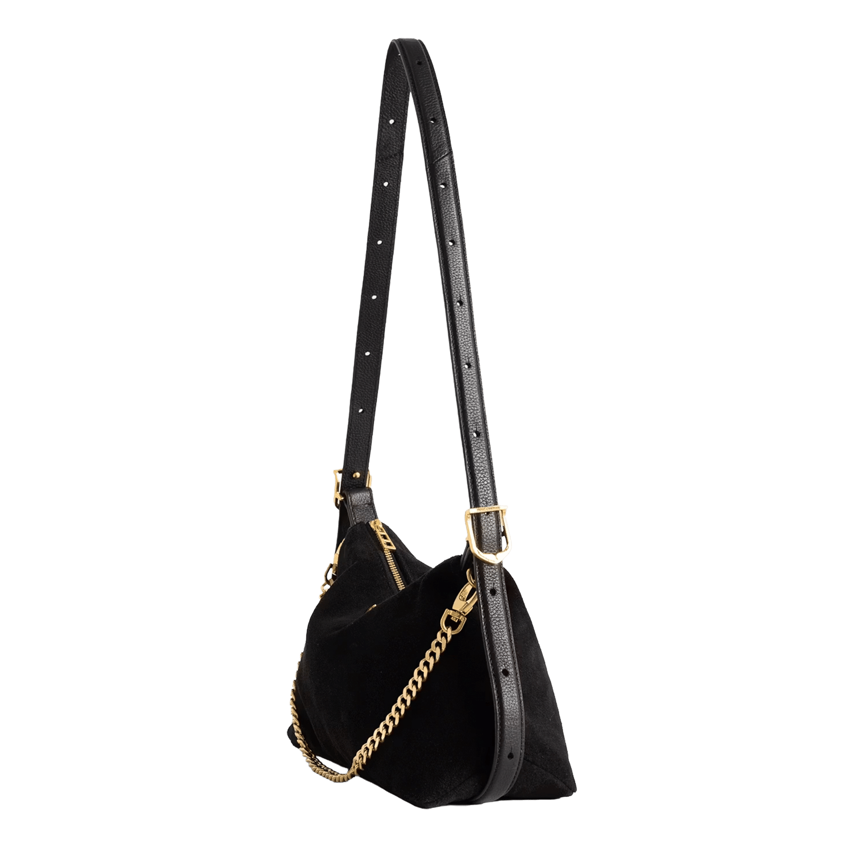 Leather shoulder bag ZADIG&VOLTAIRE Black