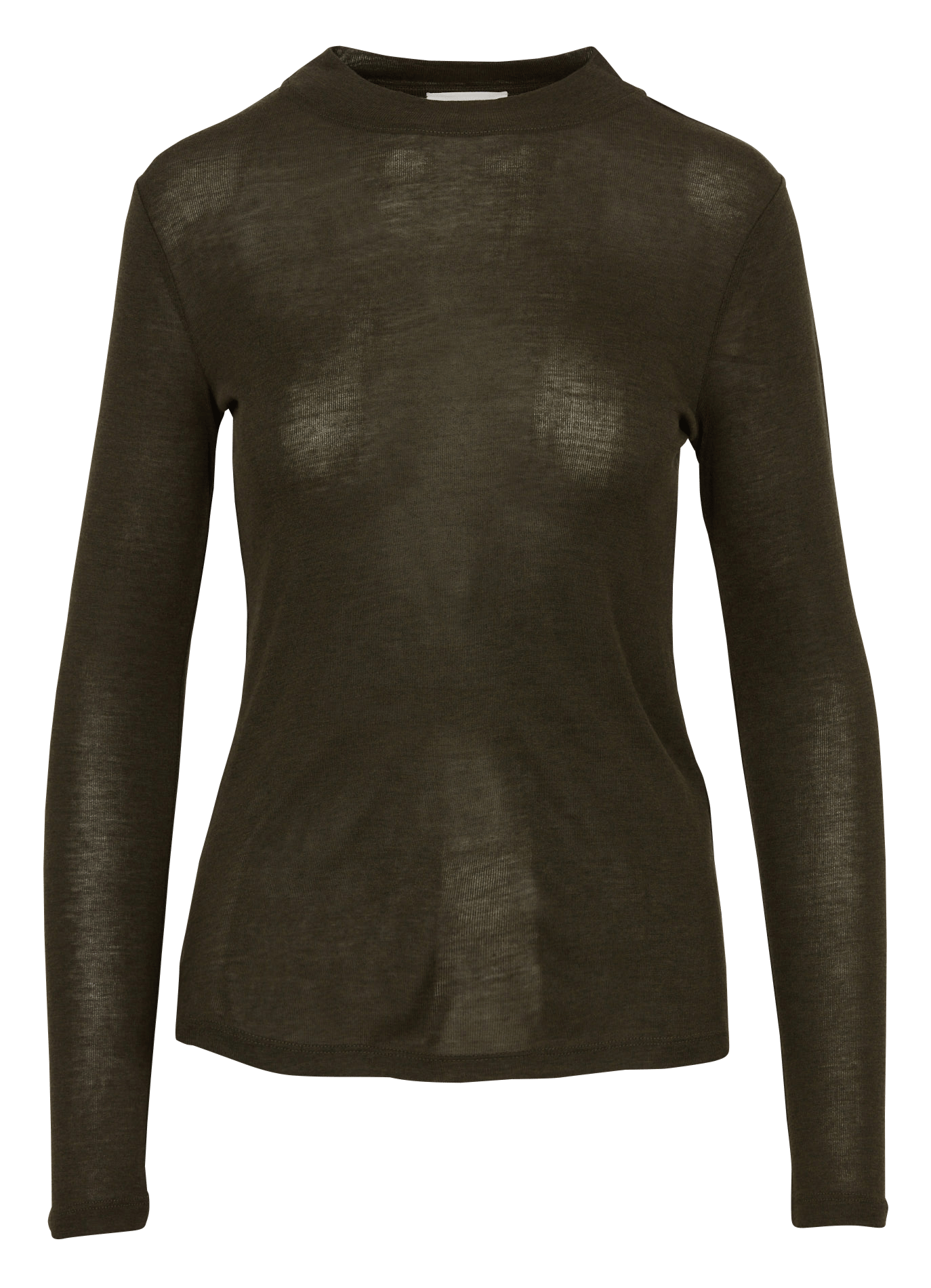 Tee-shirt uni à manches longues  MAISON 123 Kaki