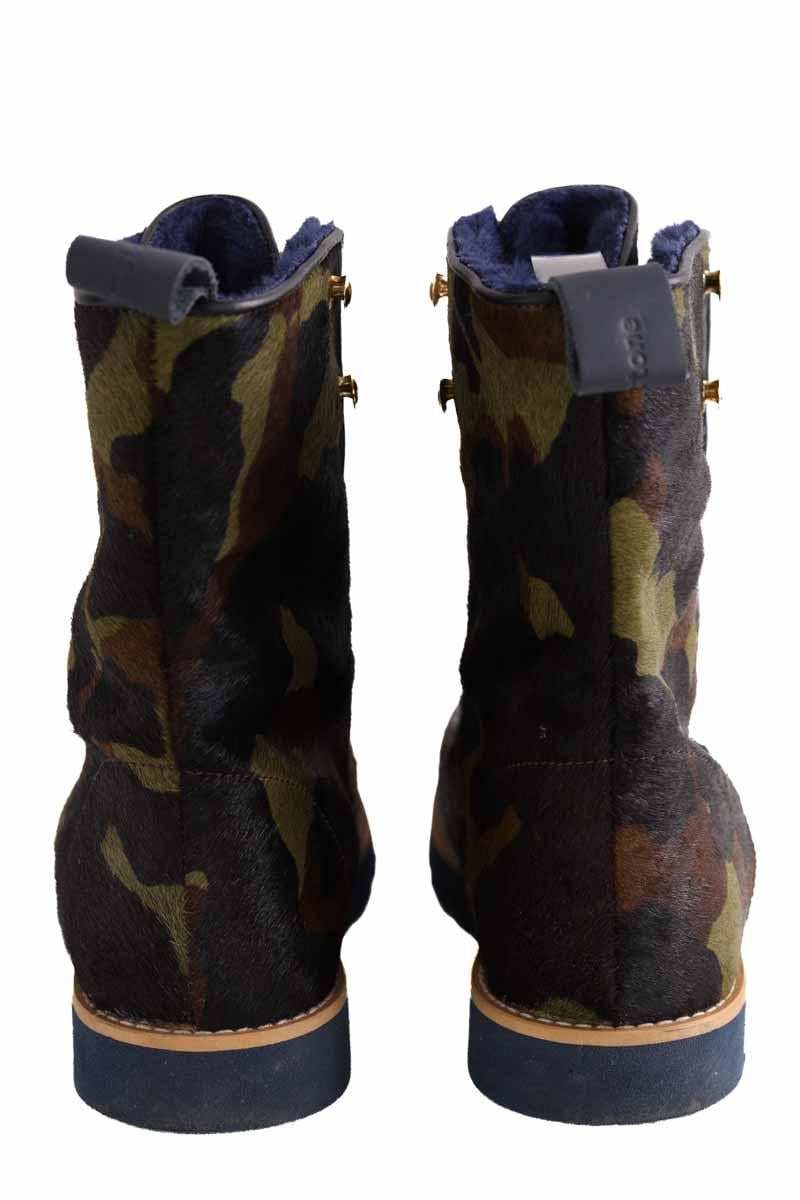 Lace-up ankle boots HEIMSTONE - Seconde Main Khaki