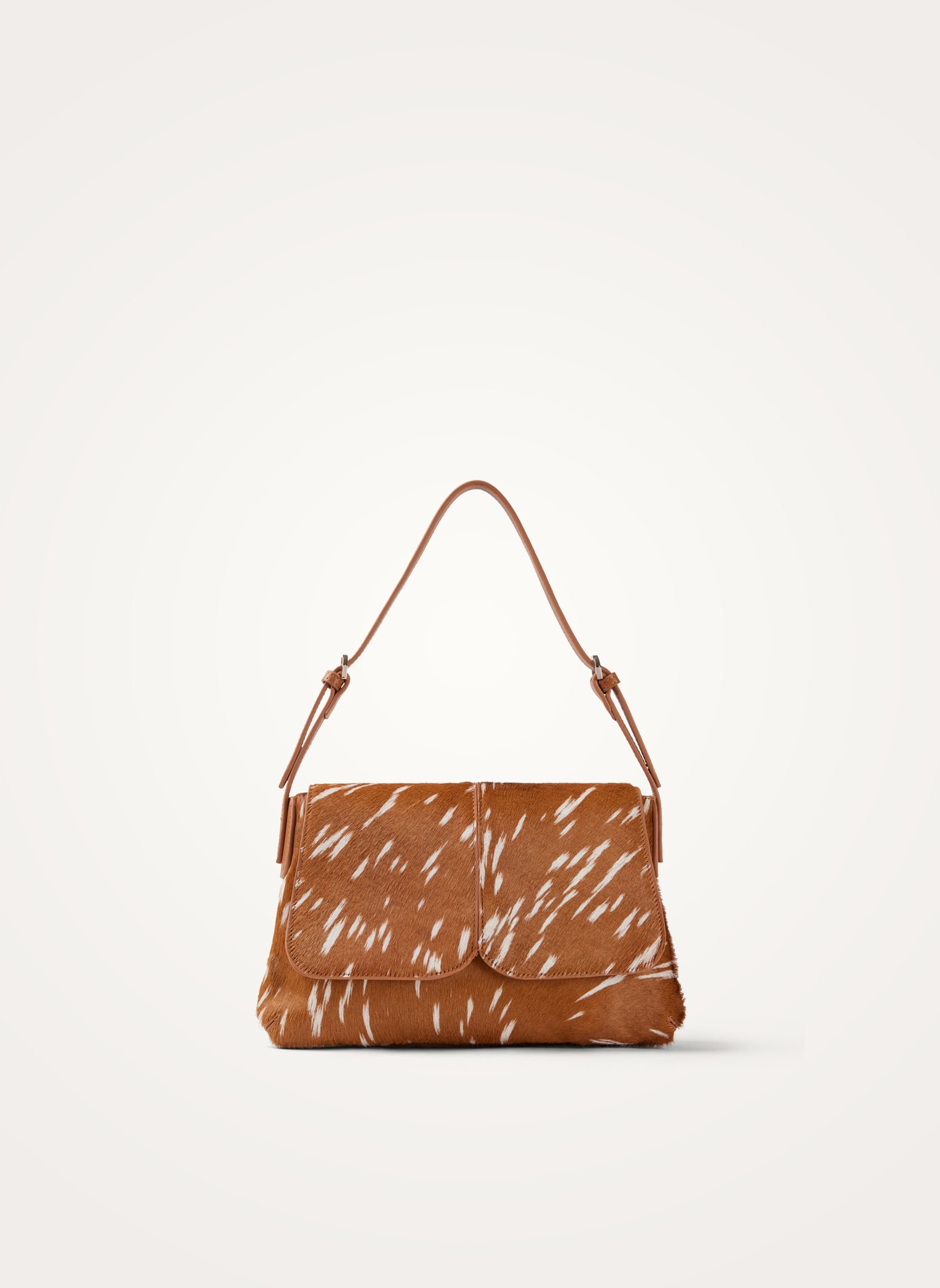 Crossbody bag with flap VANESSA WU Orange