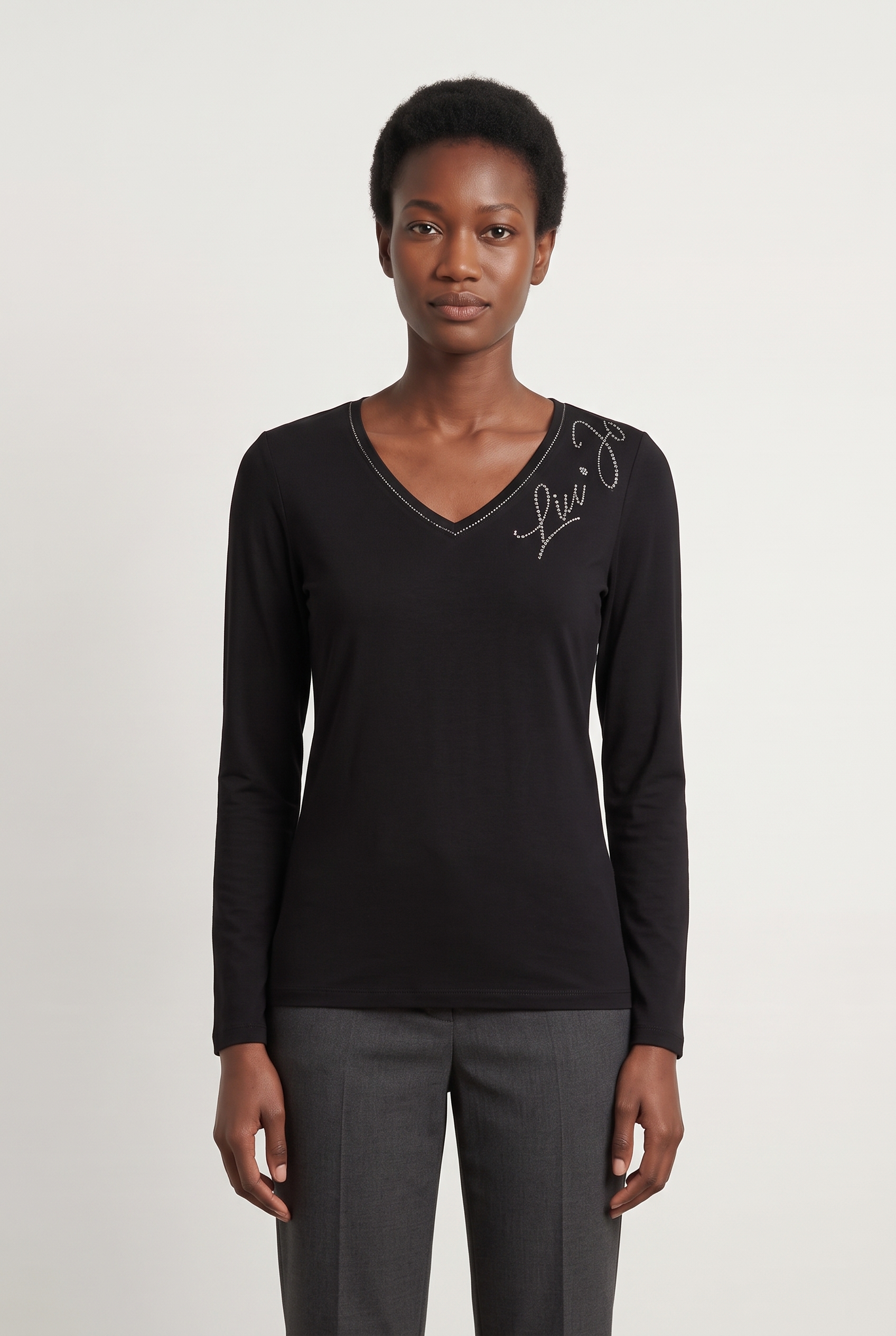 T-shirt LIU JO - SECONDE MAIN Black
