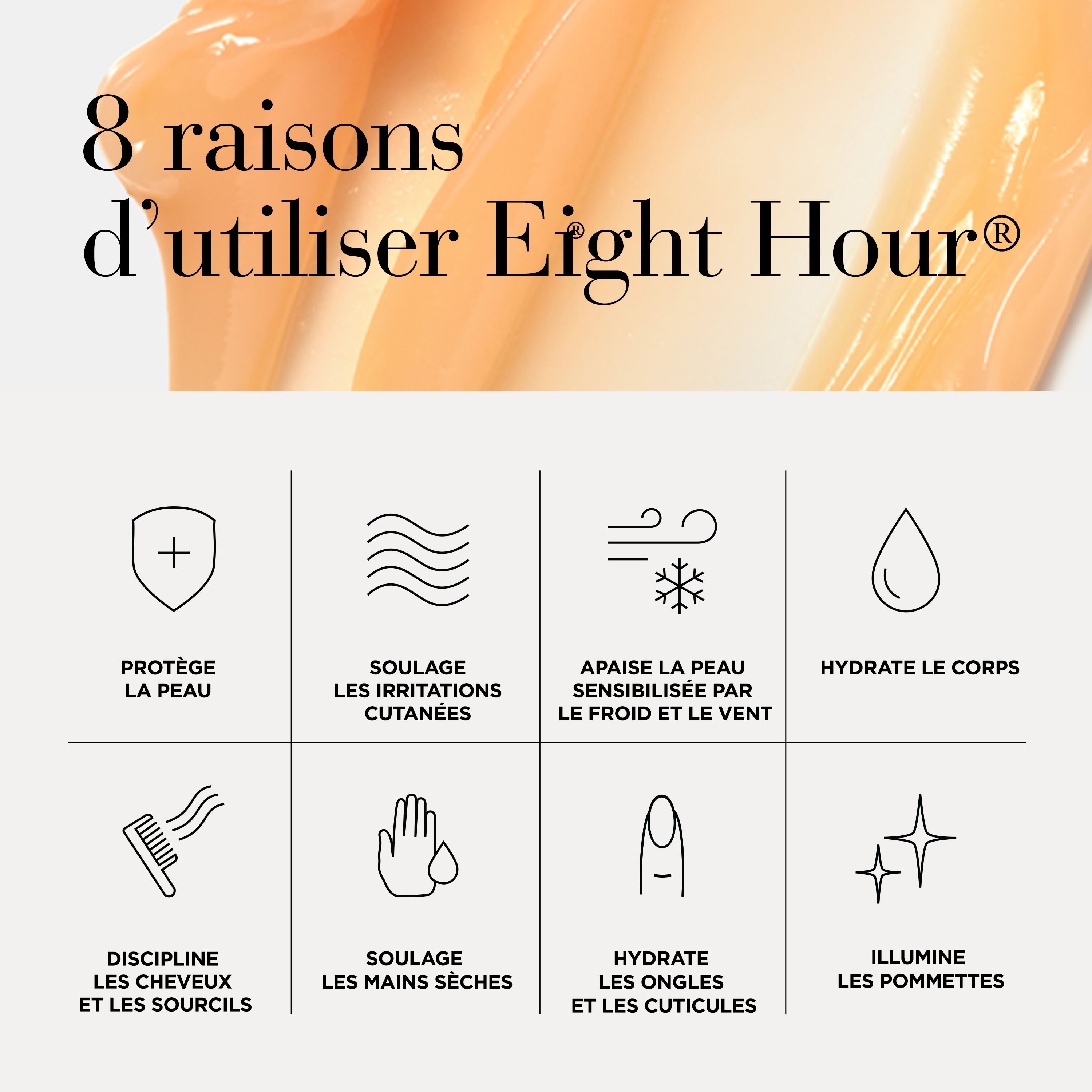 Eight Hour® Baume Apaisant Réparateur Légèrement Parfumé ELIZABETH ARDEN No color