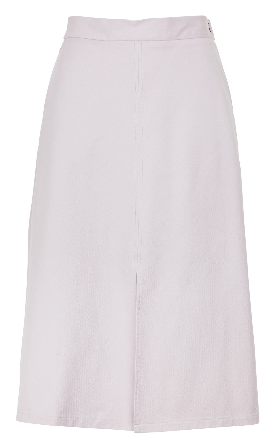 Stretch cotton midi skirt MAX MARA LEISURE Purple
