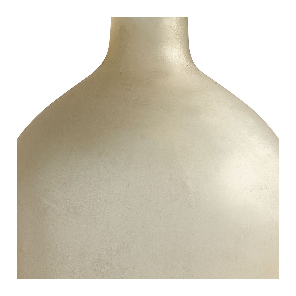 Mercury glass carboy vase - large model BLANC D'IVOIRE Pink