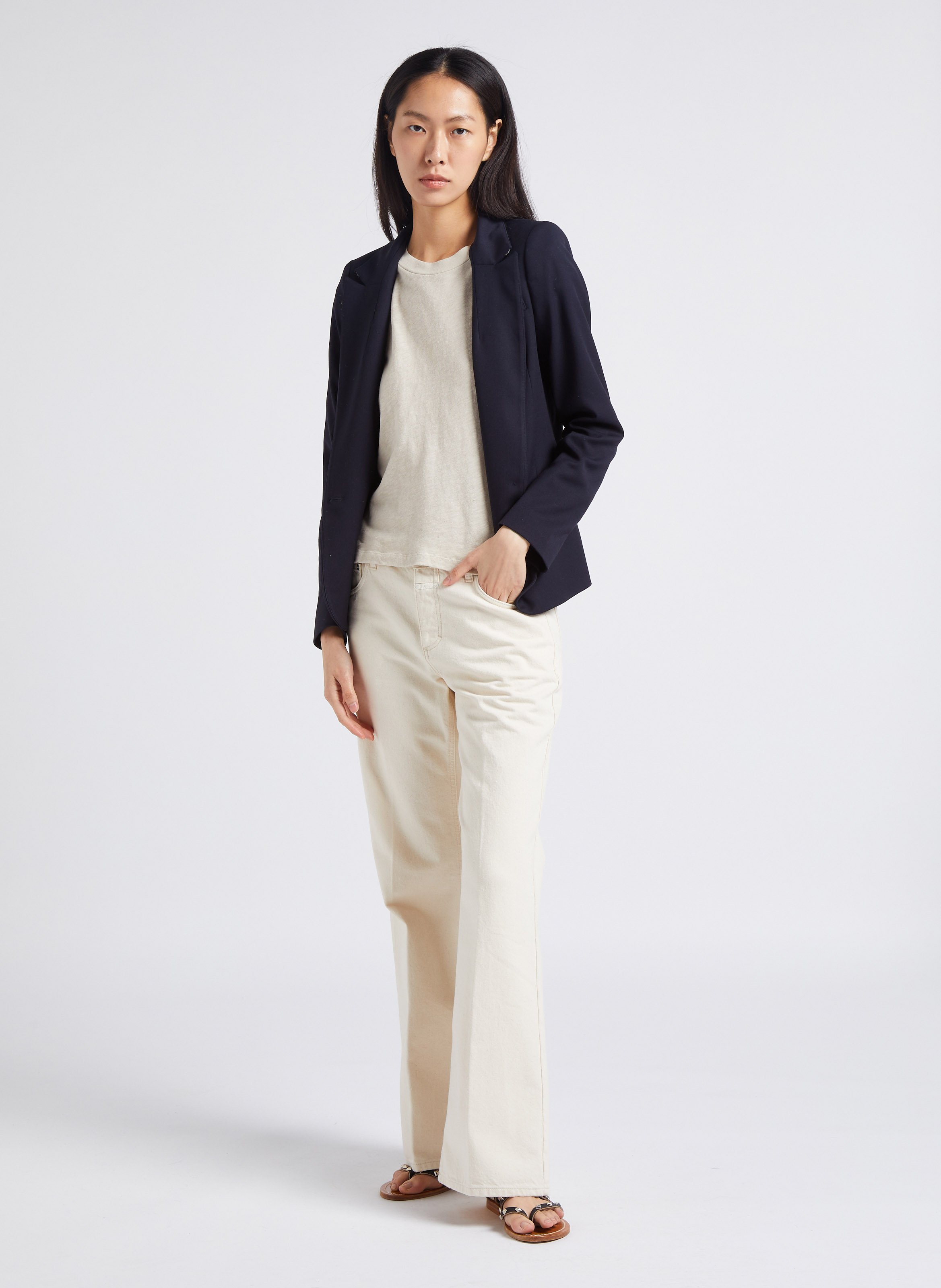 Fitted suit jacket IKKS Blue