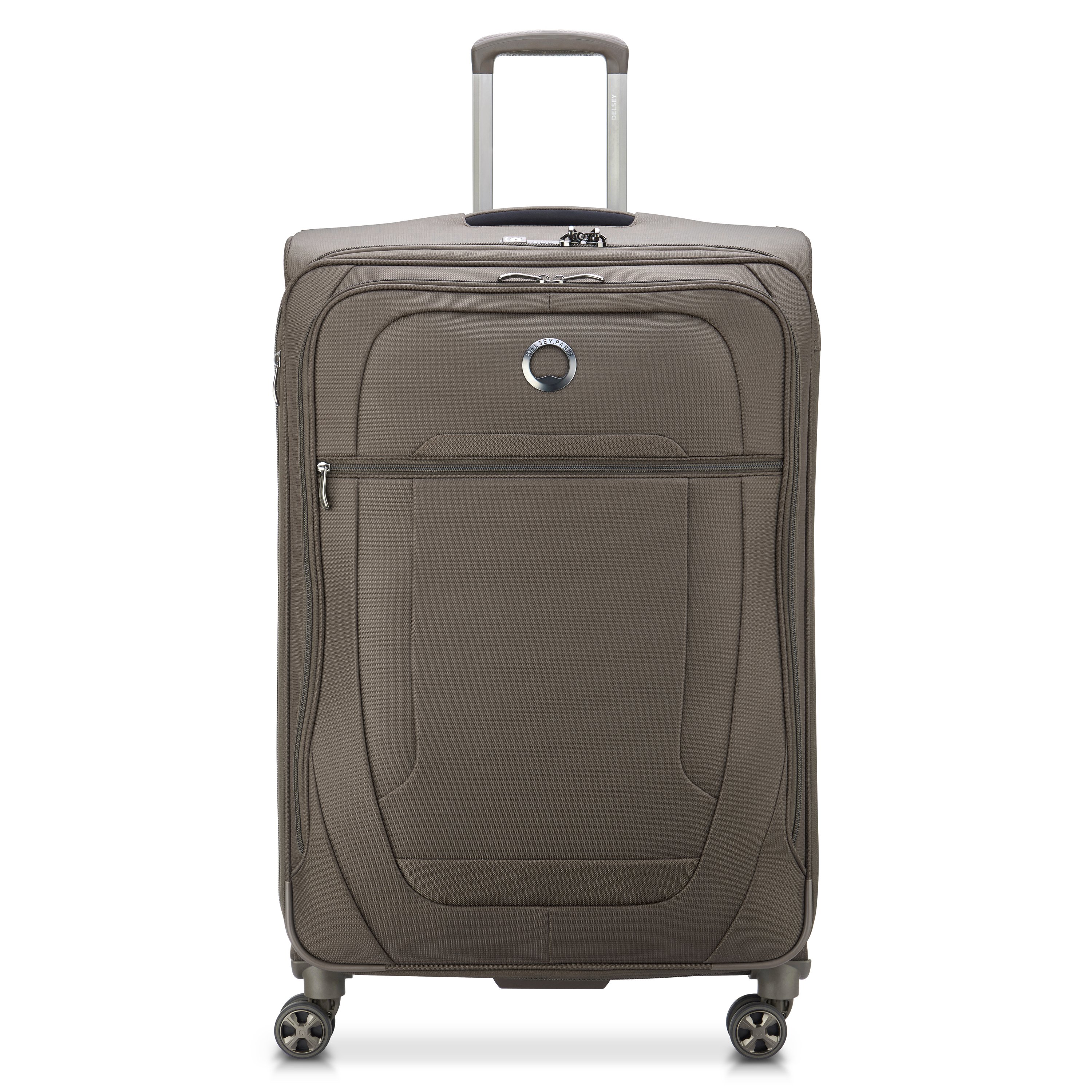 Soft hold suitcase DELSEY PARIS Brown