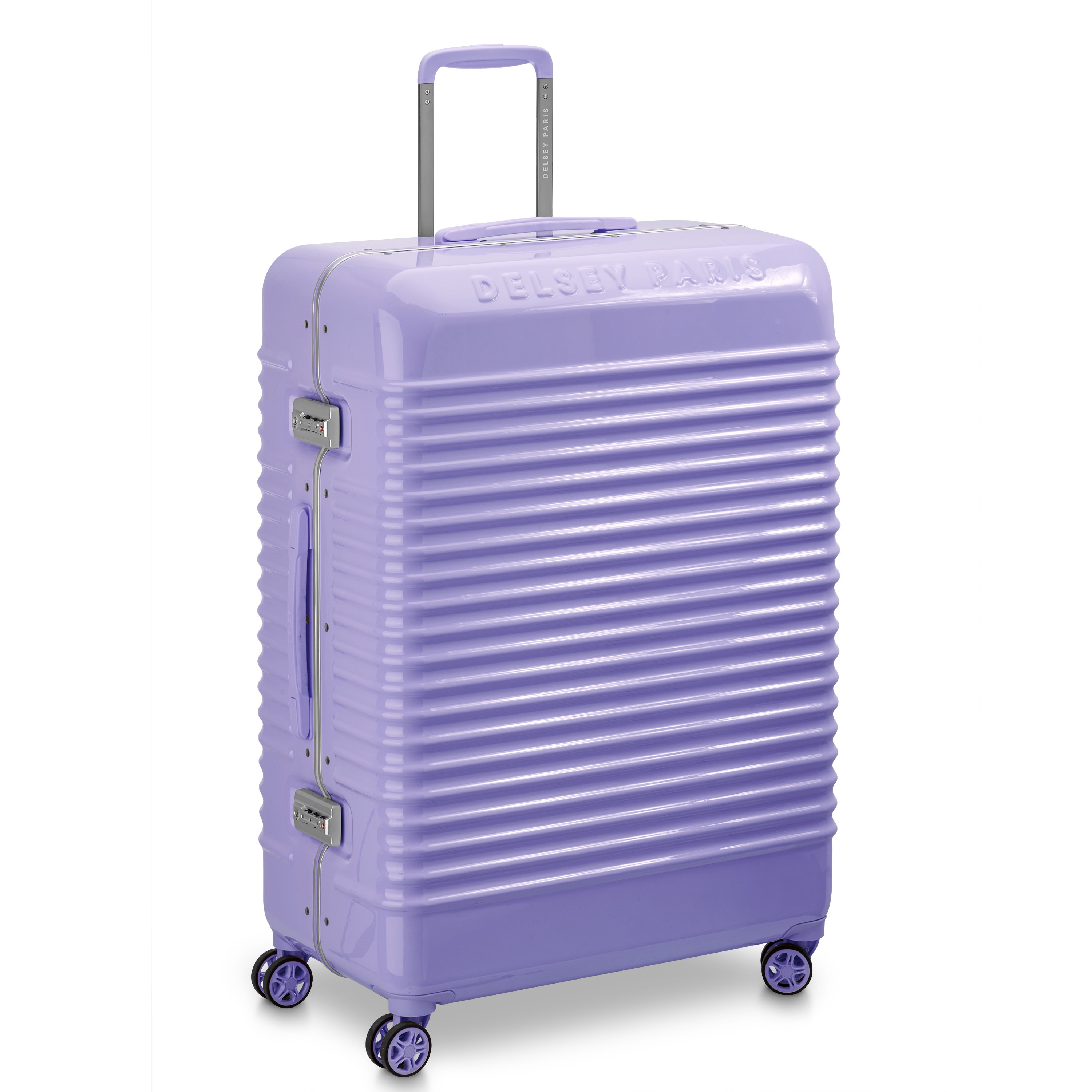 Rigid hold suitcase DELSEY PARIS Purple