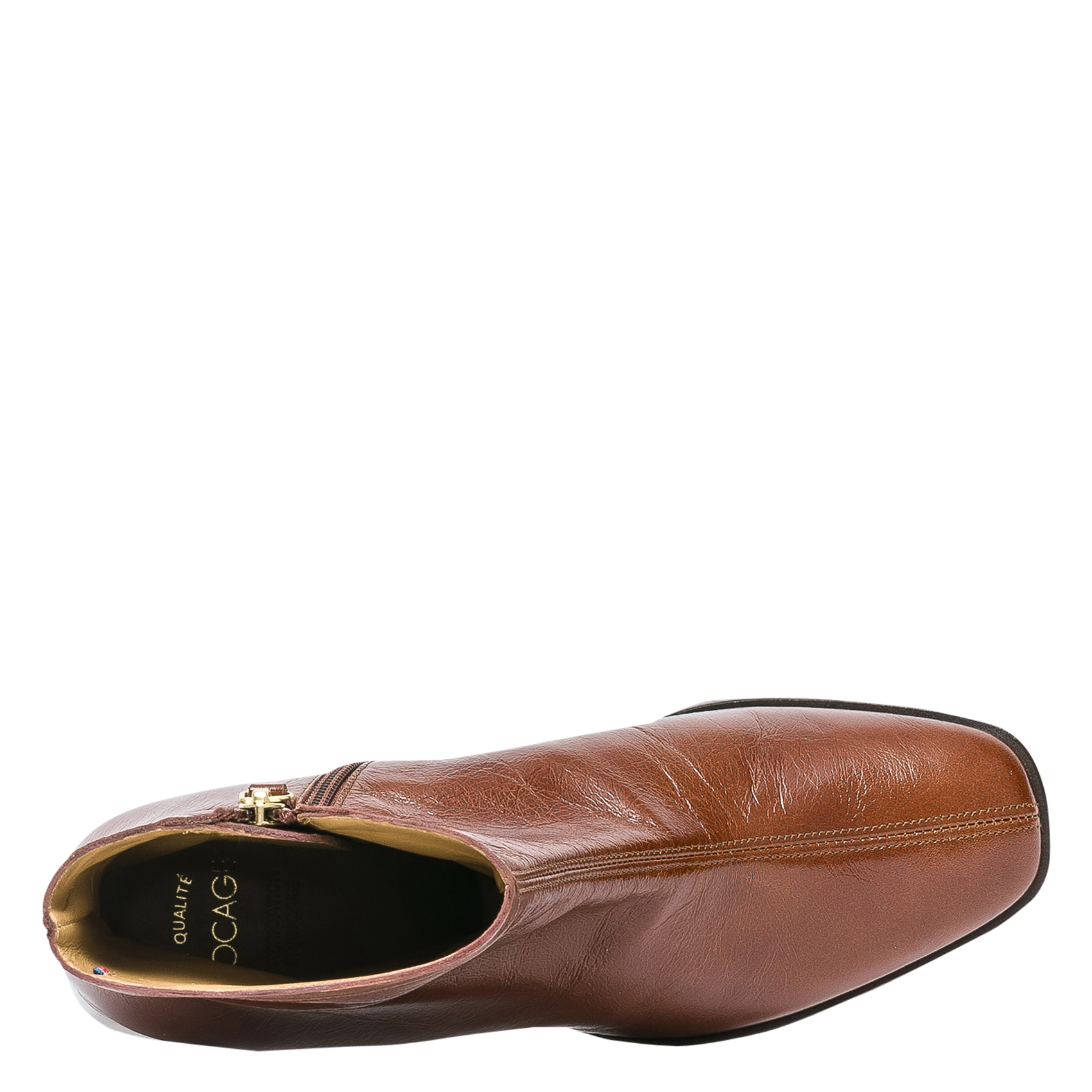 Albert leather boots BOCAGE Brown