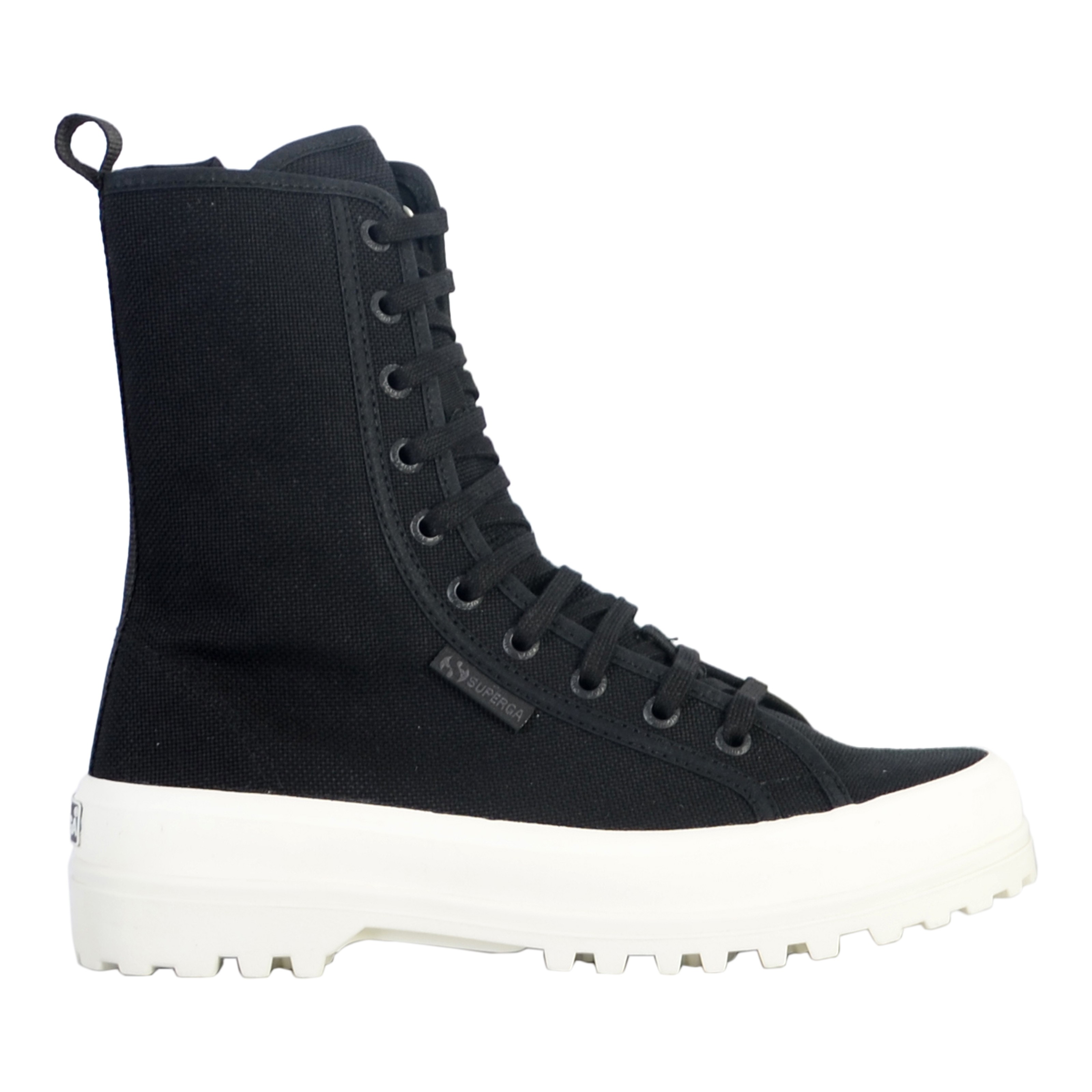 Superga Alpina High Lace-Up High-Top Sneakers SUPERGA Black