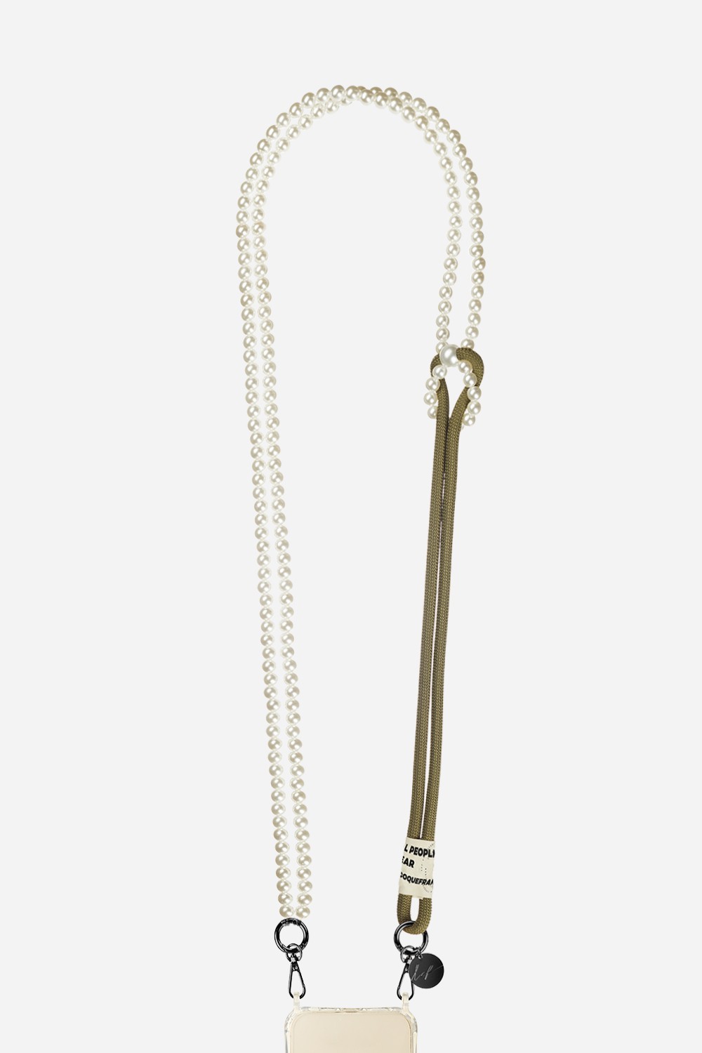 Chaîne de téléphone en perles LA COQUE FRANCAISE Vert