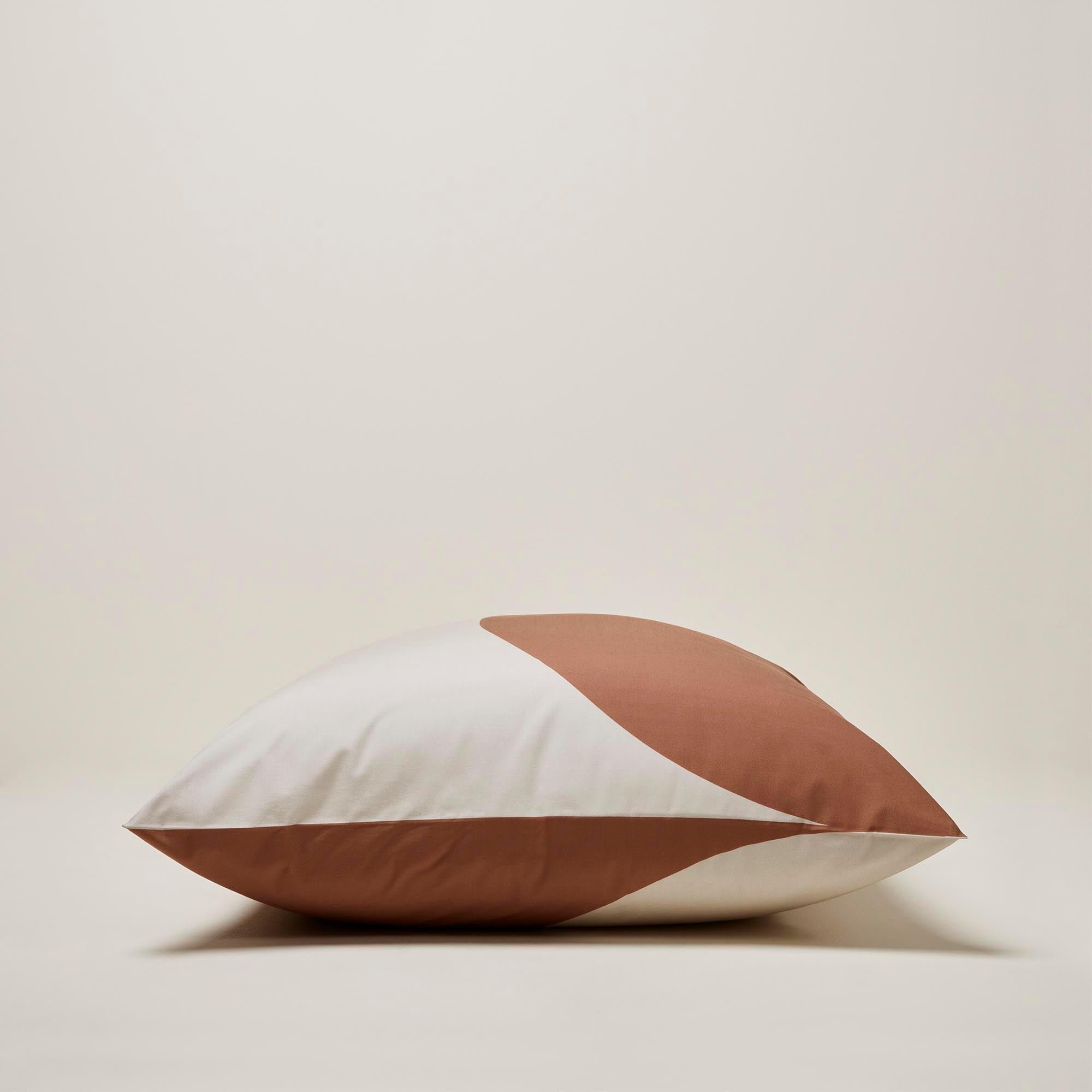 LOU - Set of 2 cotton pillowcases MADURA Beige