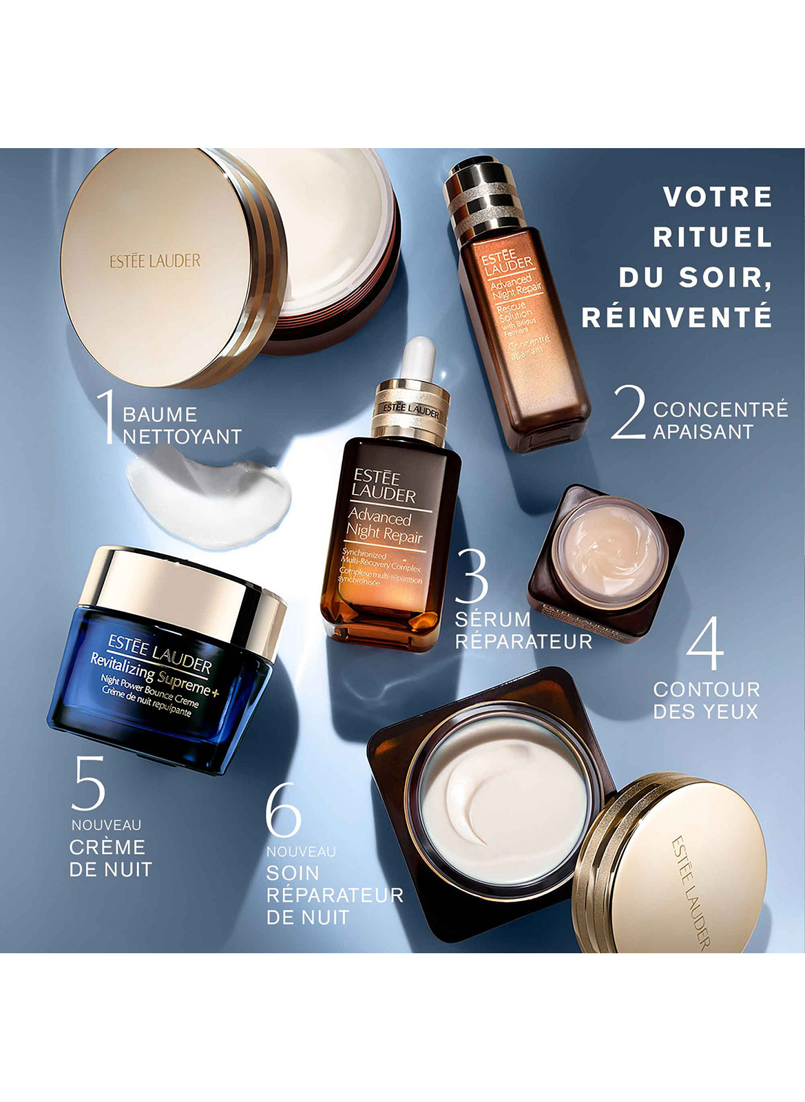 Plumping Night Cream - Anti-aging night cream ESTEE LAUDER No color