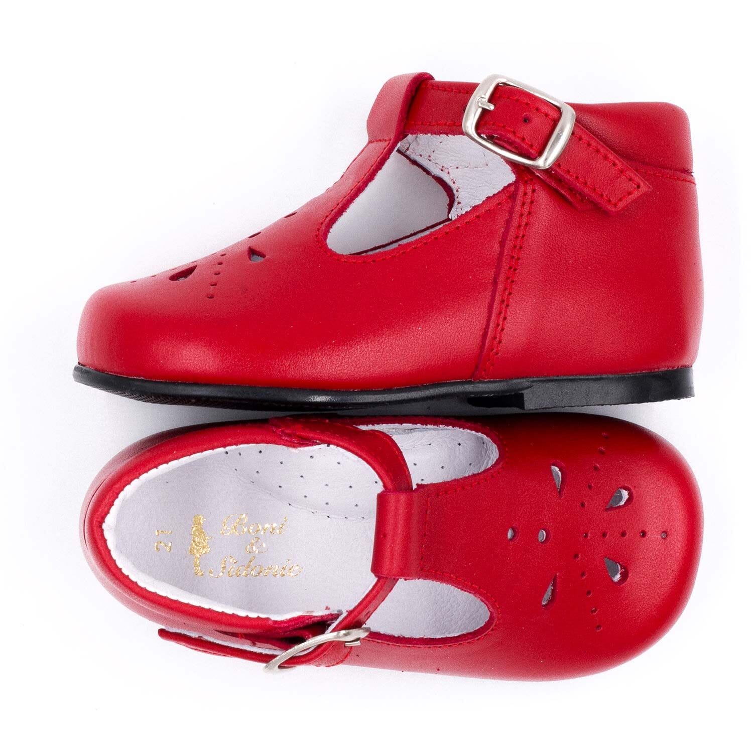 First steps shoes Boni & Sidonie Red