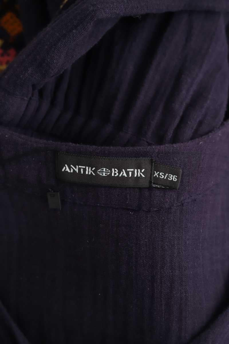 Cotton jumpsuit ANTIK BATIK - Seconde Main Purple