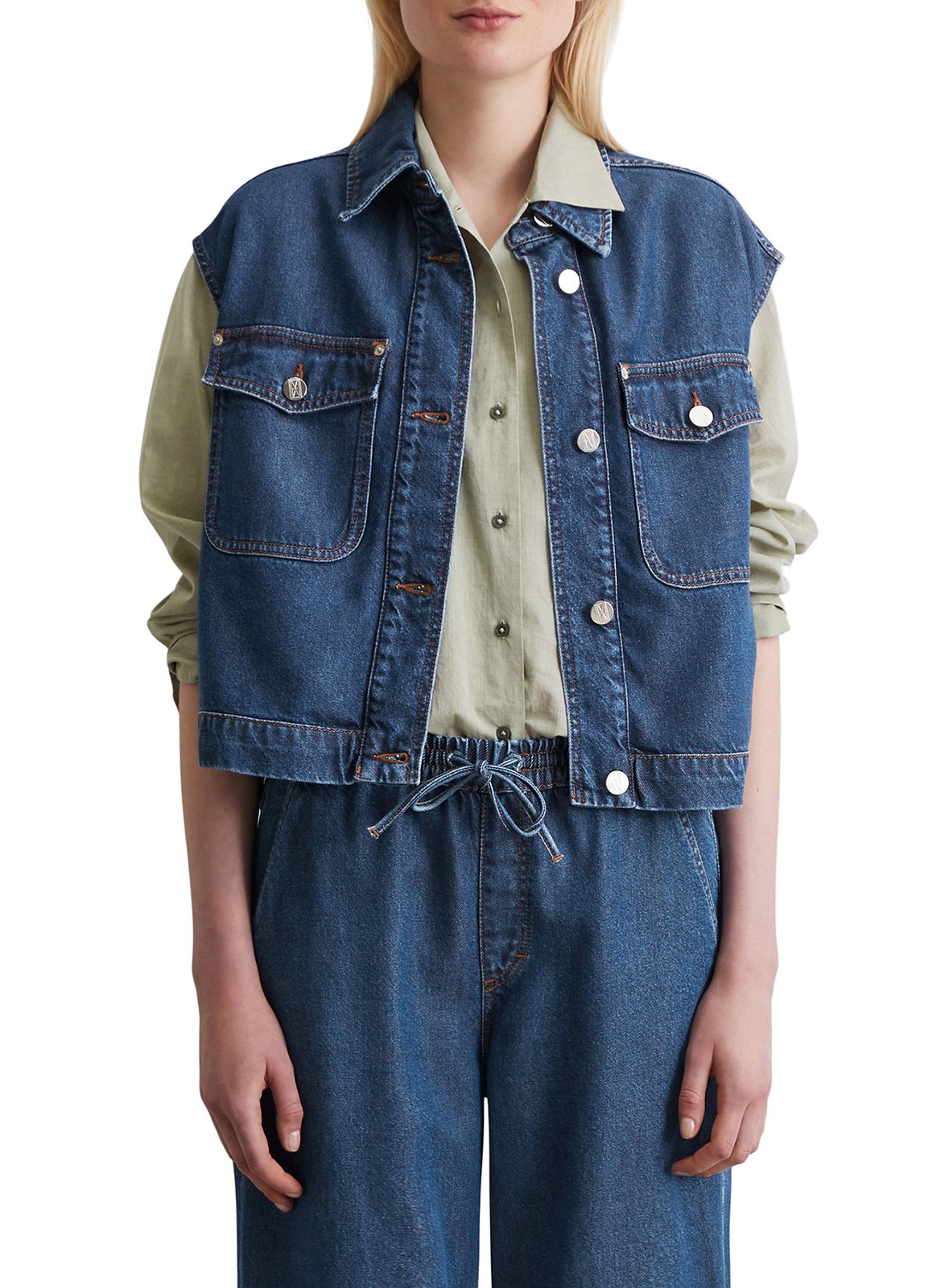 Veste col classique MARC O&#039;POLO Bleu