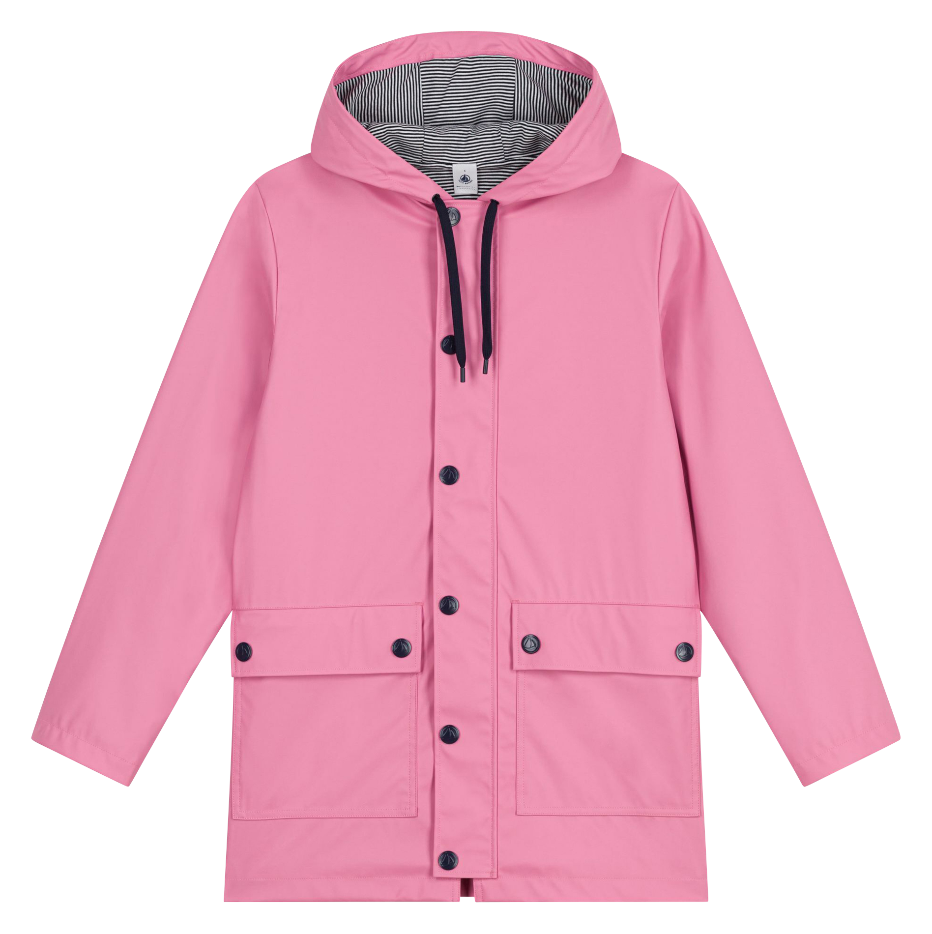 Coupe vent à capuche PETIT BATEAU Rose