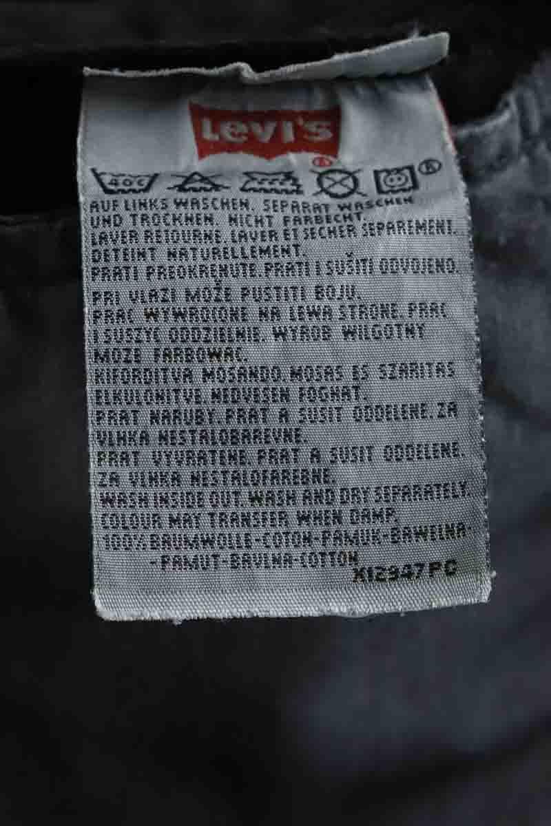 Cotton mini shorts LEVI'S - Seconde main Black