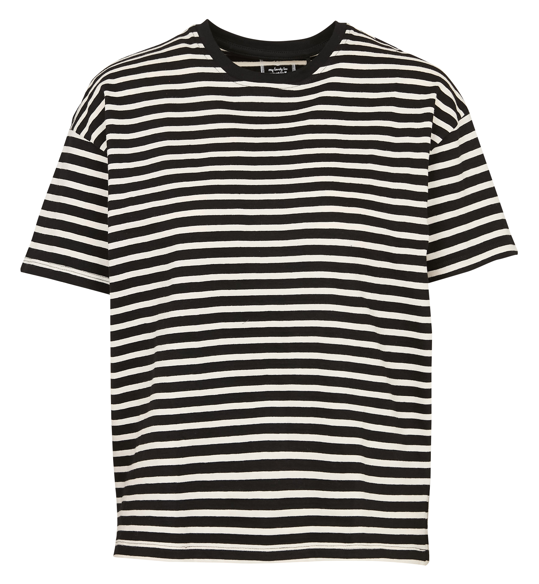 Tee-shirt col rond en coton MKT Beige