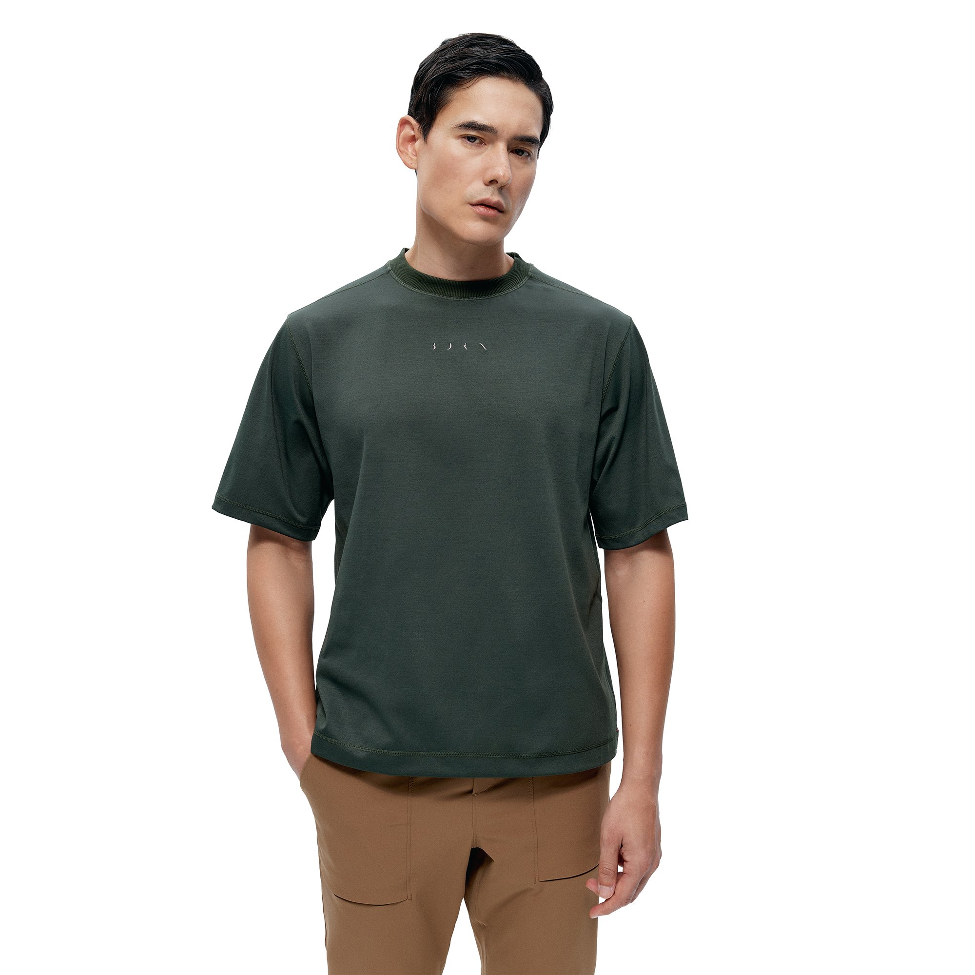 T-shirt tarn BORN LIVING YOGA Green